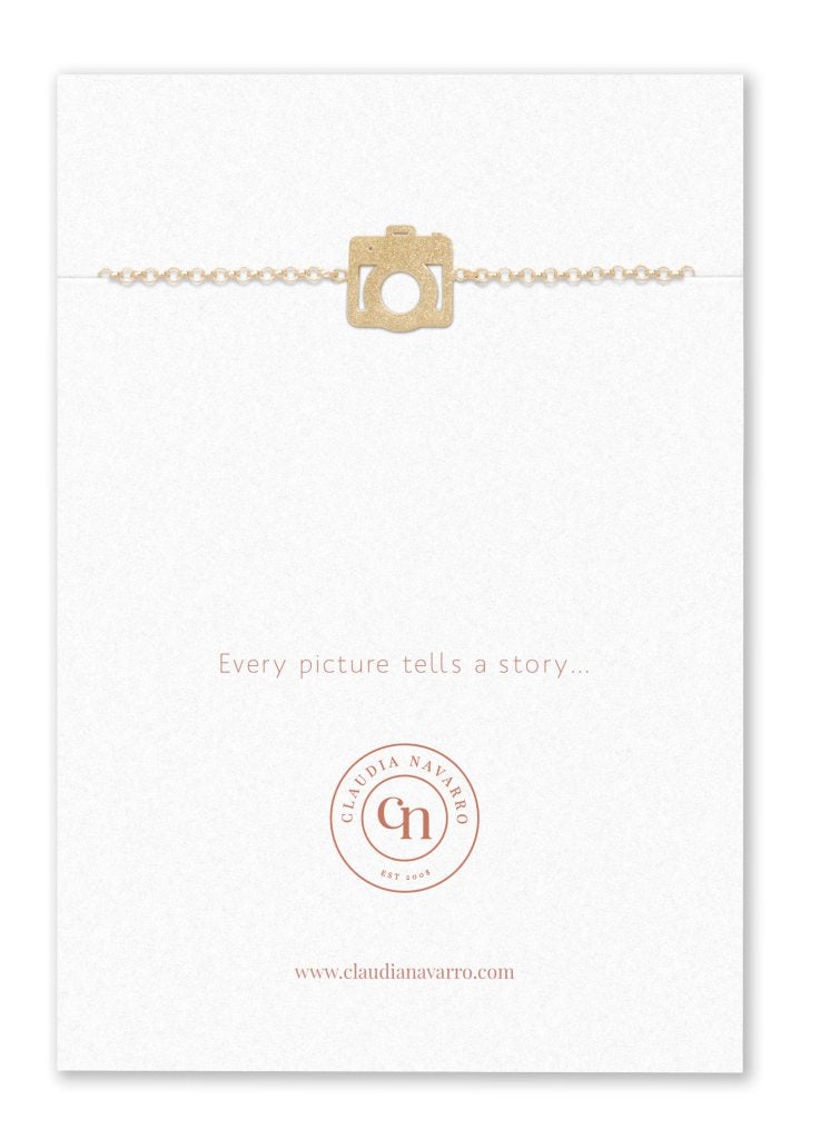 Pulsera Cámara Gold