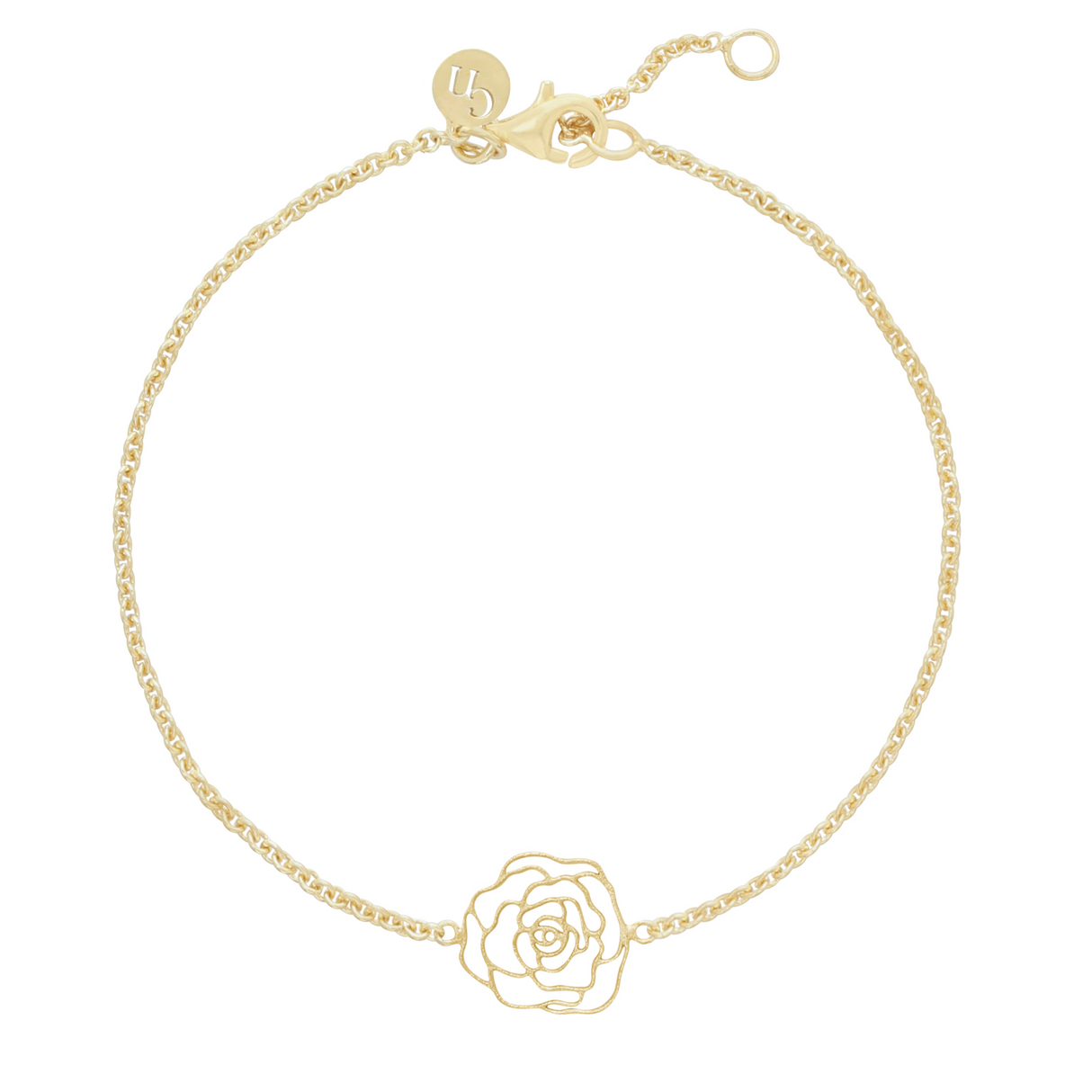 Pulsera Rosa Gold