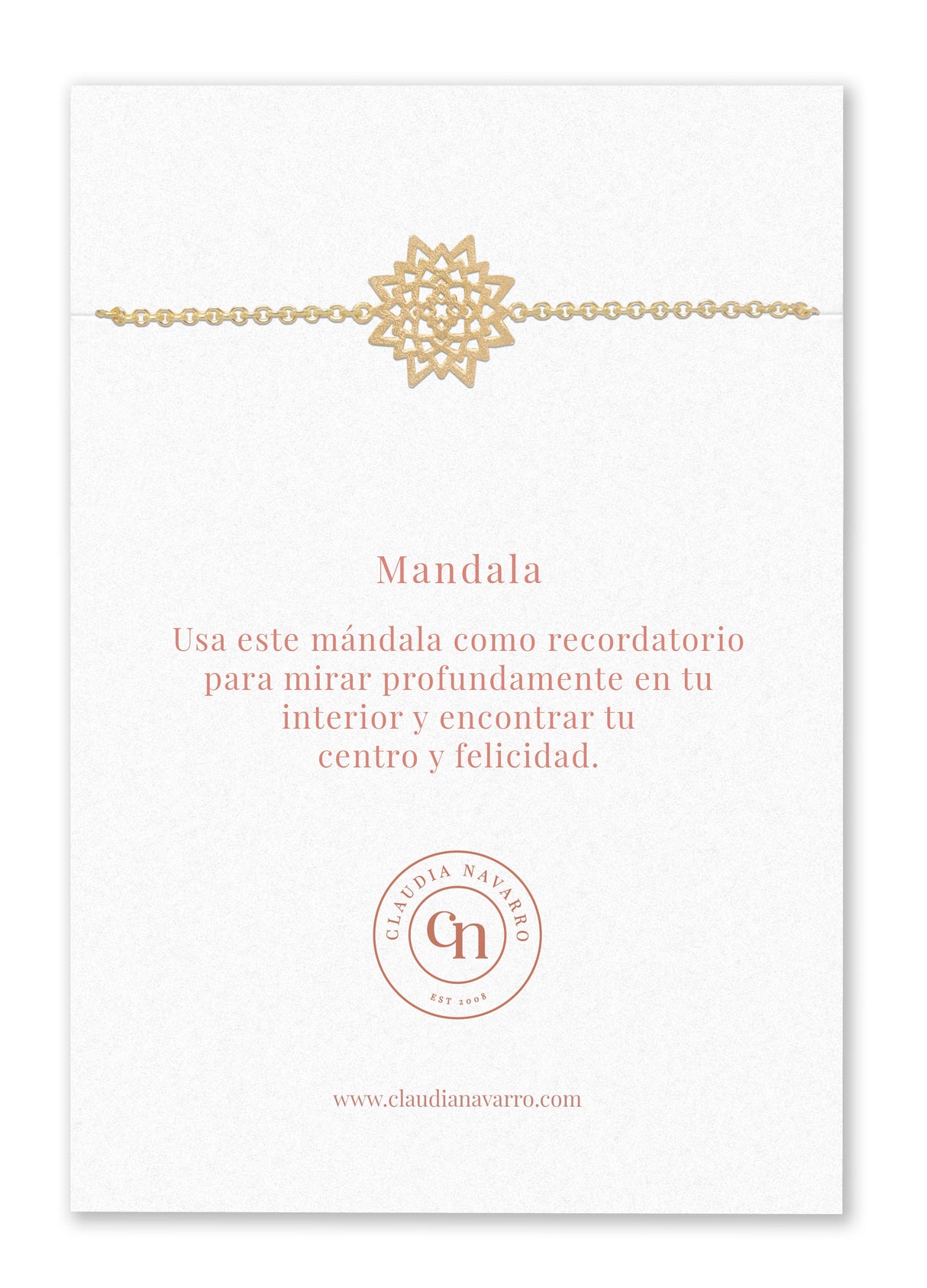 Pulsera Mandala3 Gold