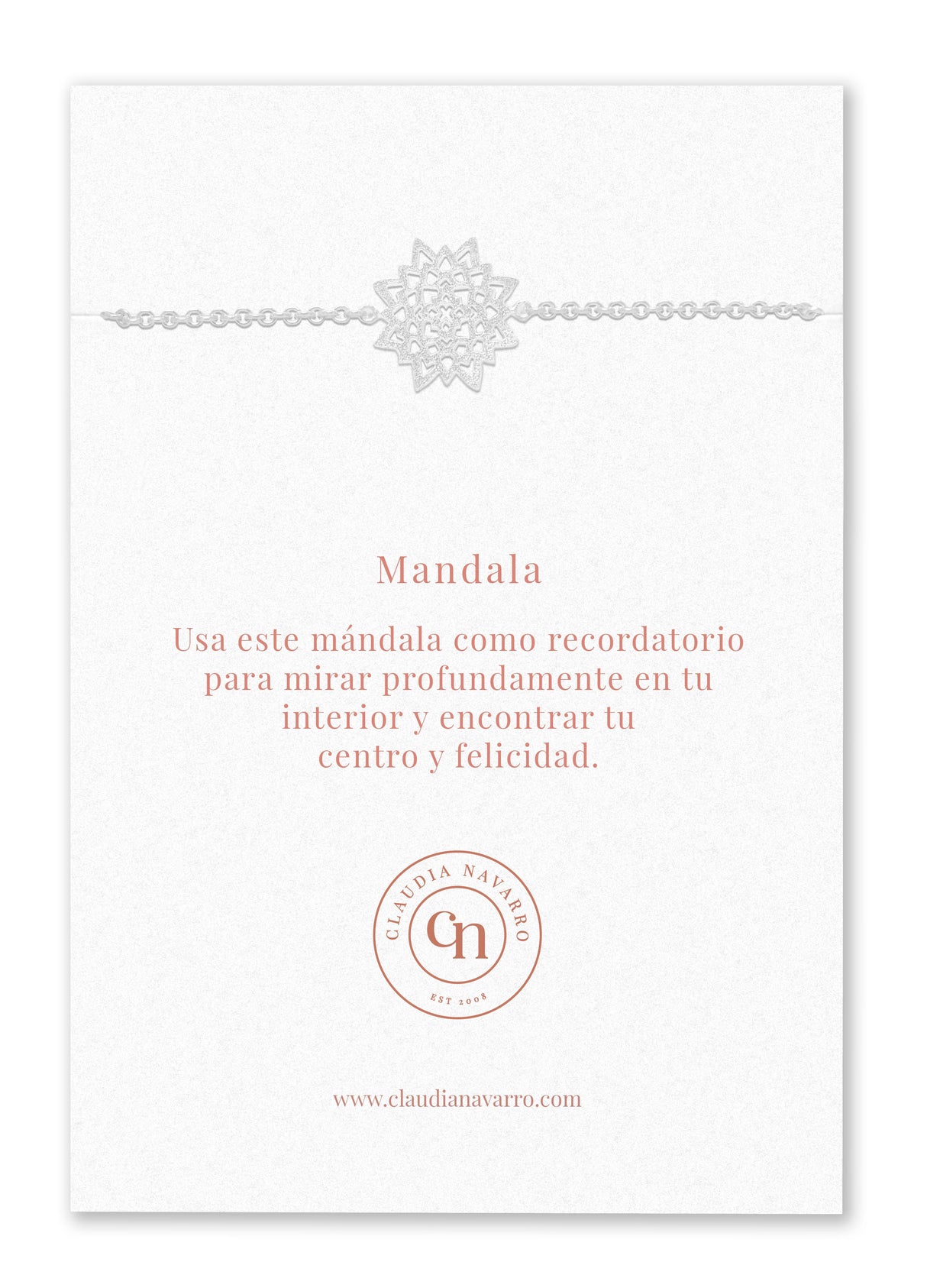 Pulsera Mandala3 Silver