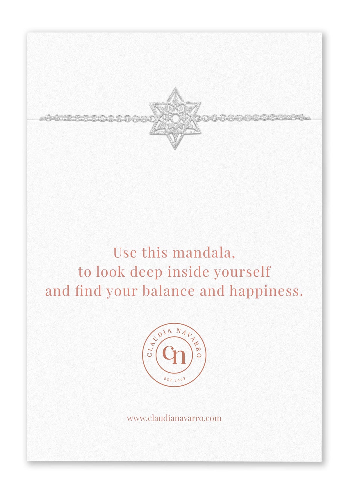 Pulsera Mandala4 Silver