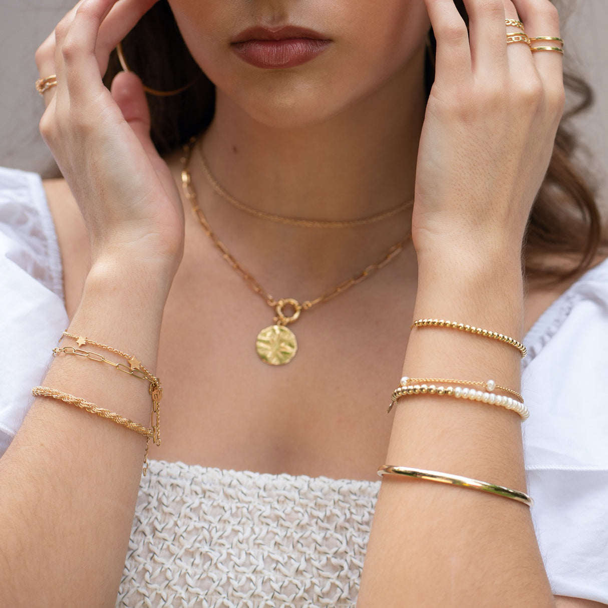 Pulsera Estrellitas Gold