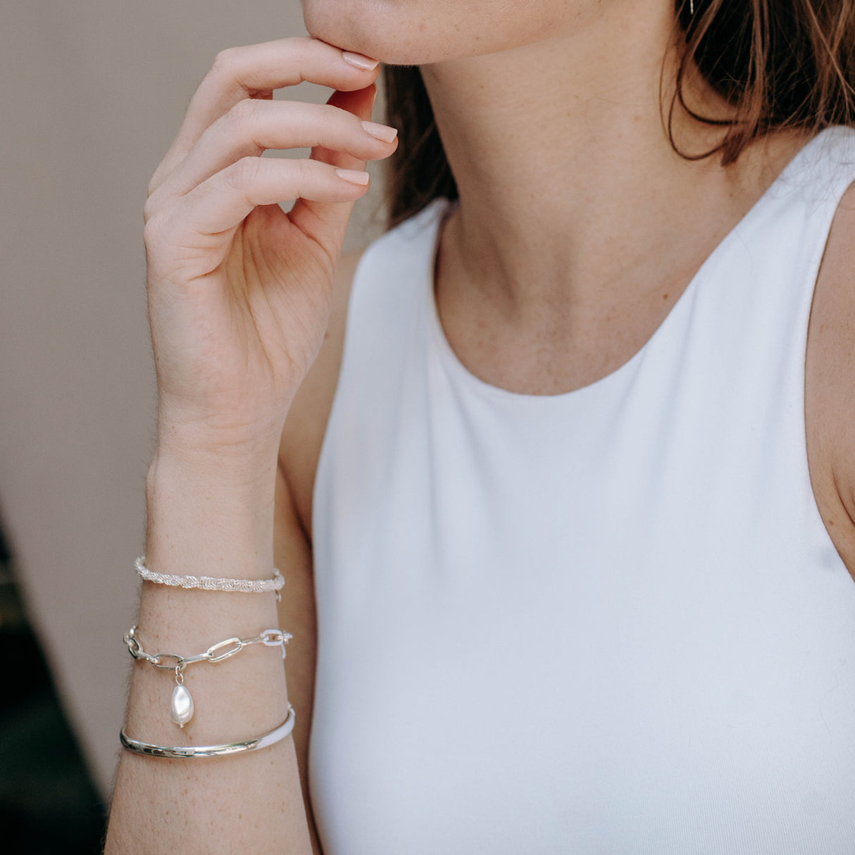 Bangle Flex M Silver