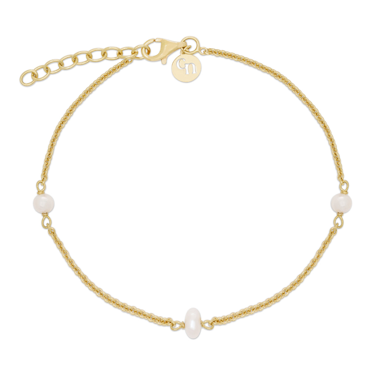 Pulsera Mix Pearl Gold
