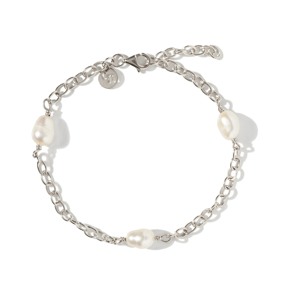 Pulsera Kala Pearl Silver