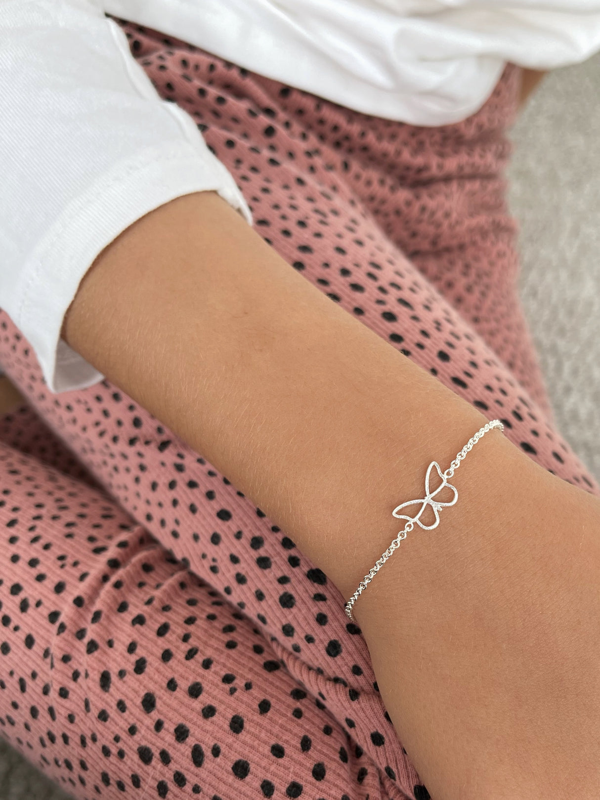 Pulsera Kids Mariposa2 Silver