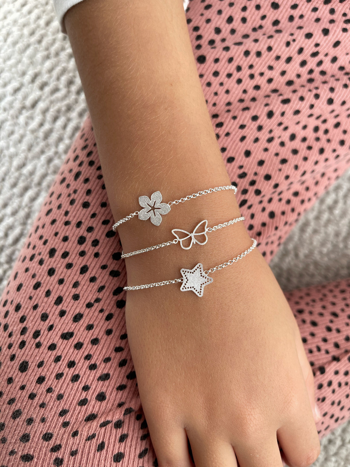 Pulsera Kids Mariposa2 Silver