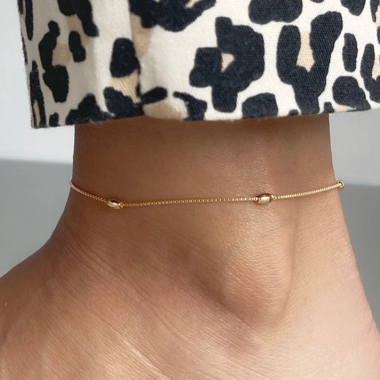 Tobillera Pepas Gold