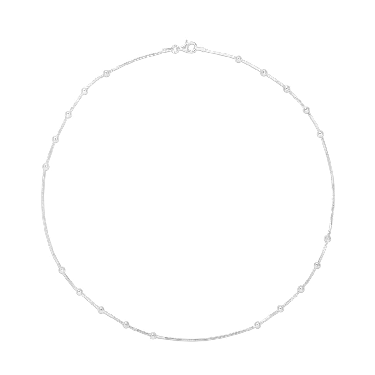 Gargantilla Satelite Silver L