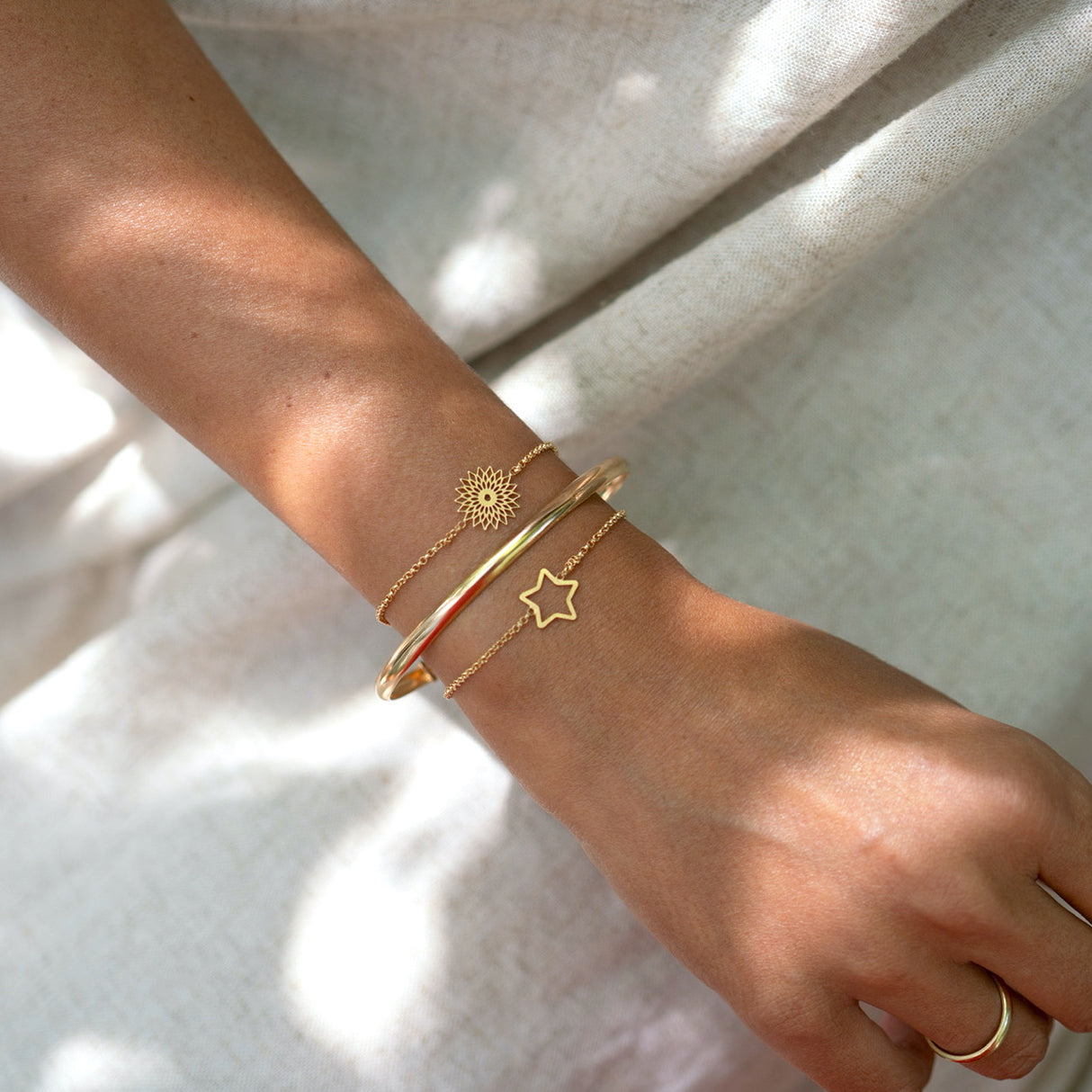 Pulsera Mandala 18k