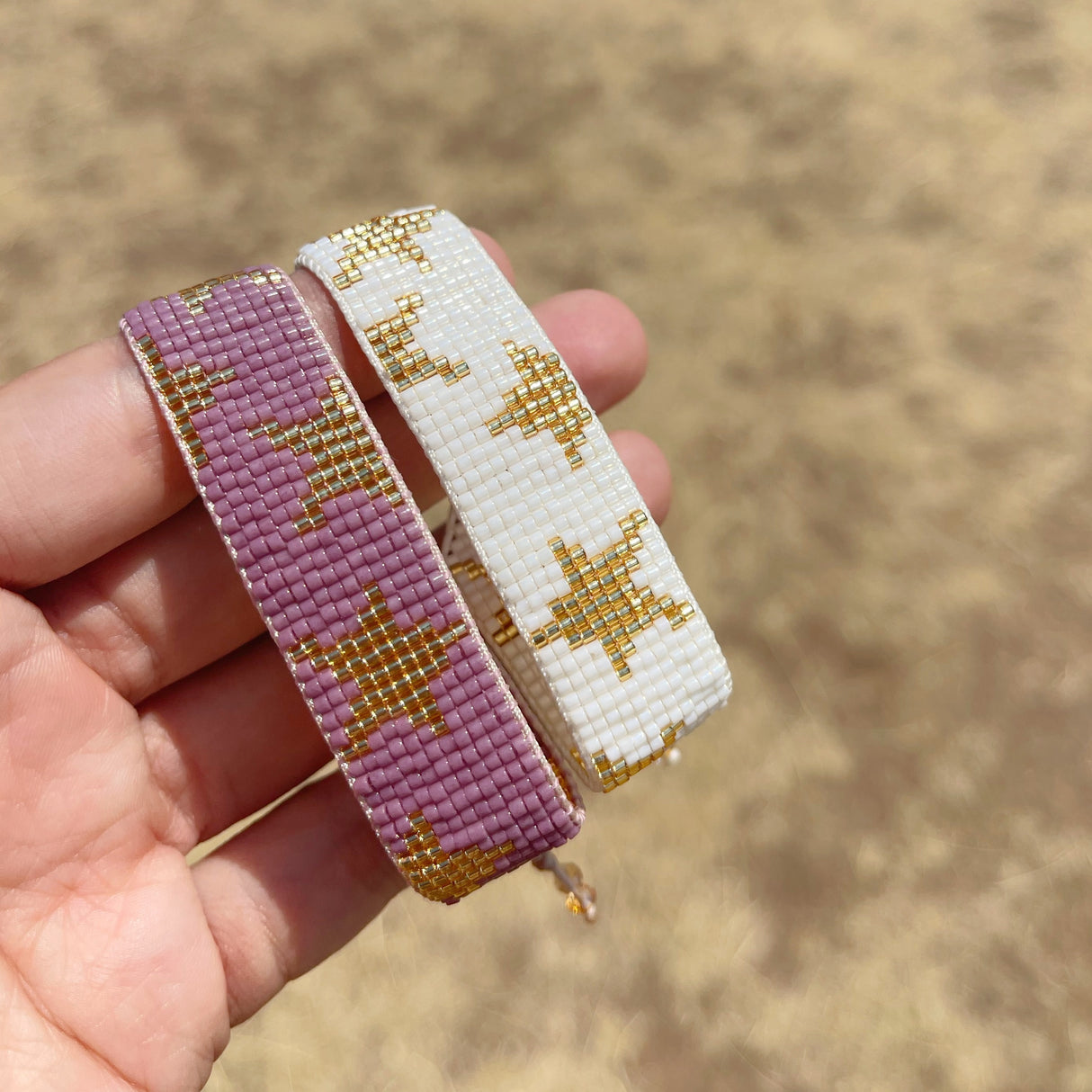 PULSERA LOOM INDI GOLD