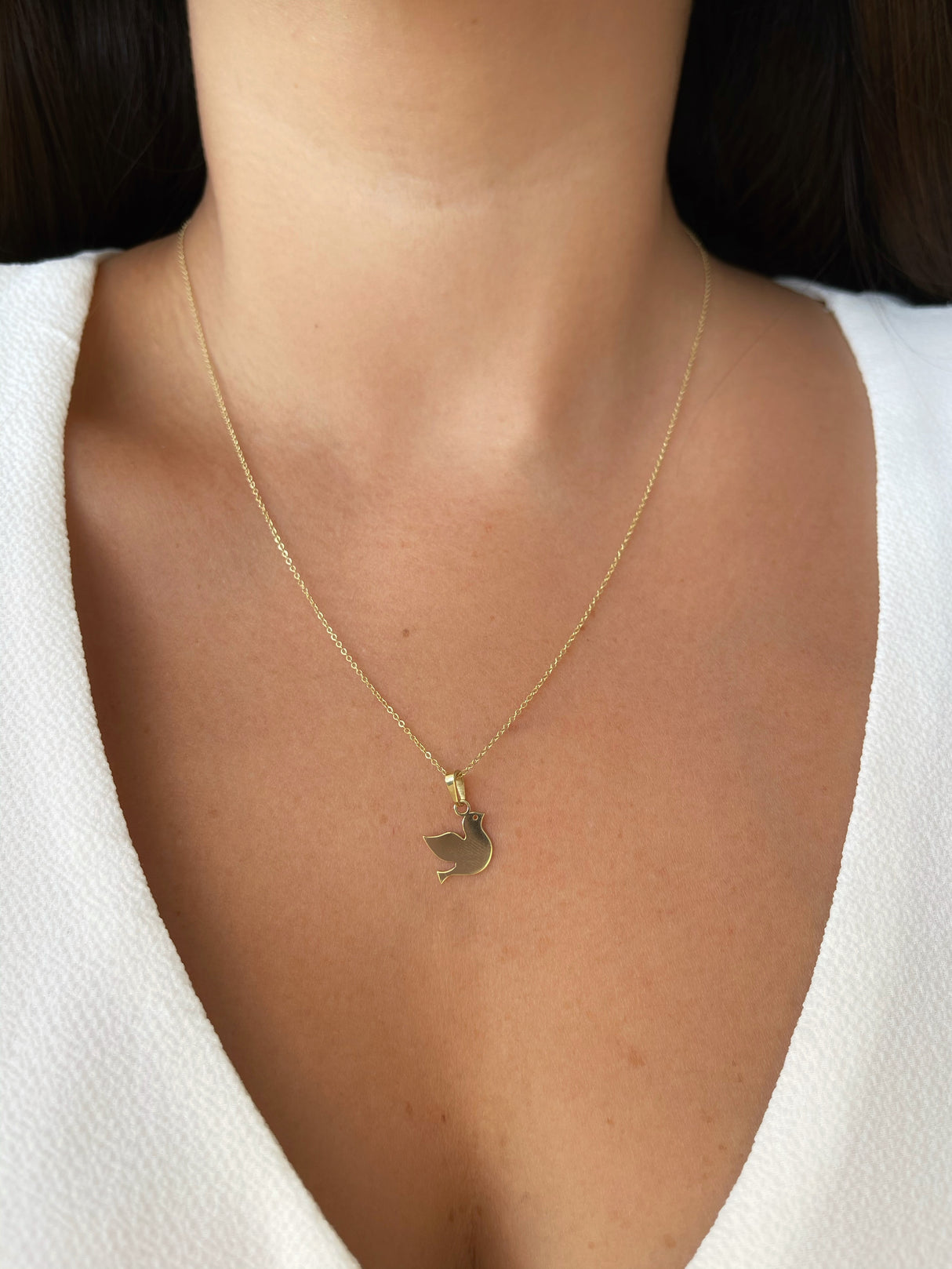 Dije Paloma 18k