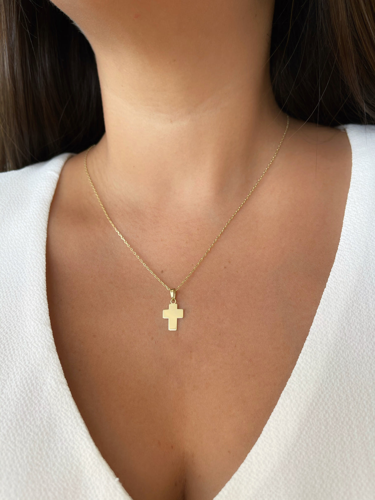 Dije Cruz 18k