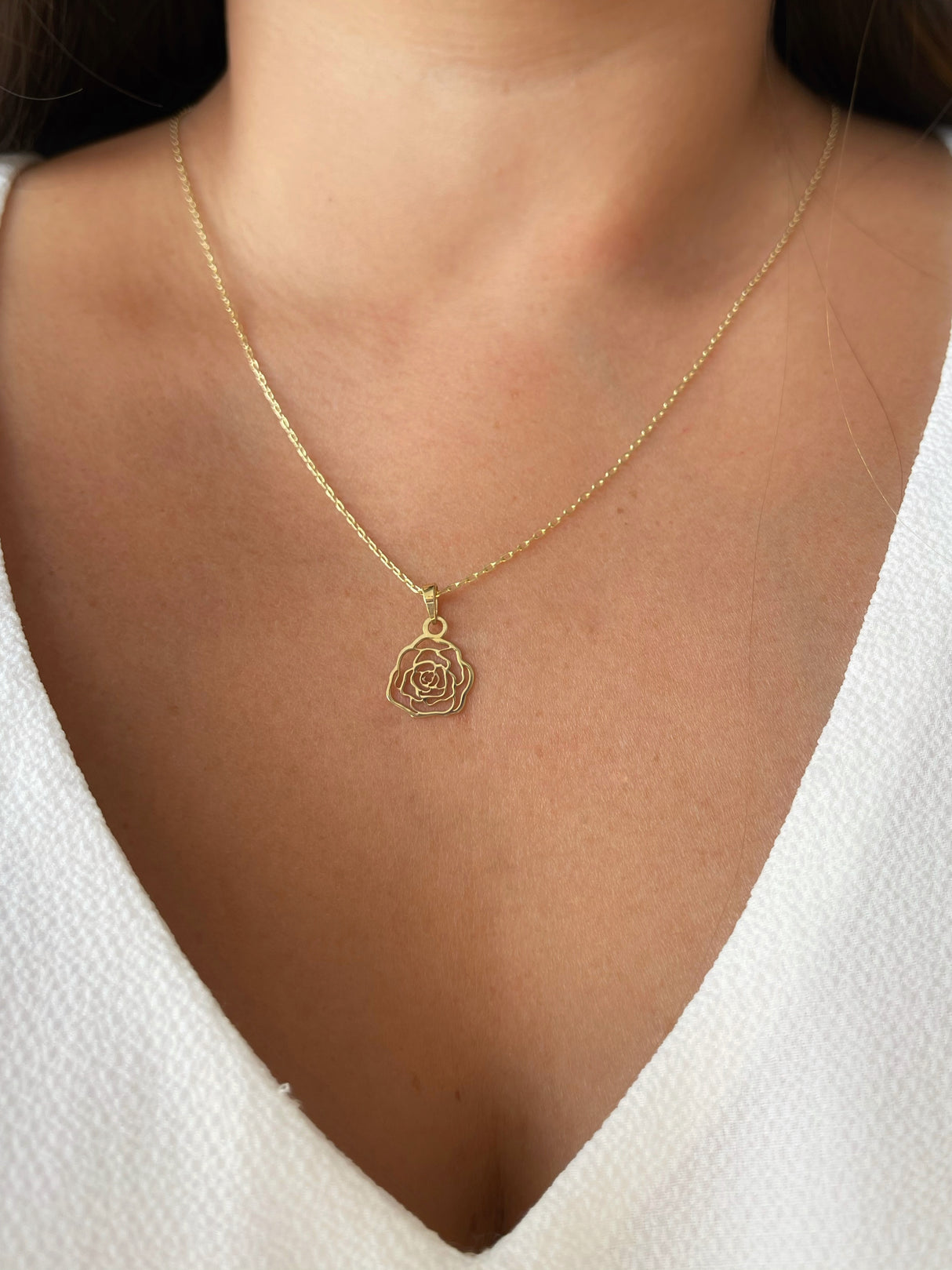 Dije Rosa 18k