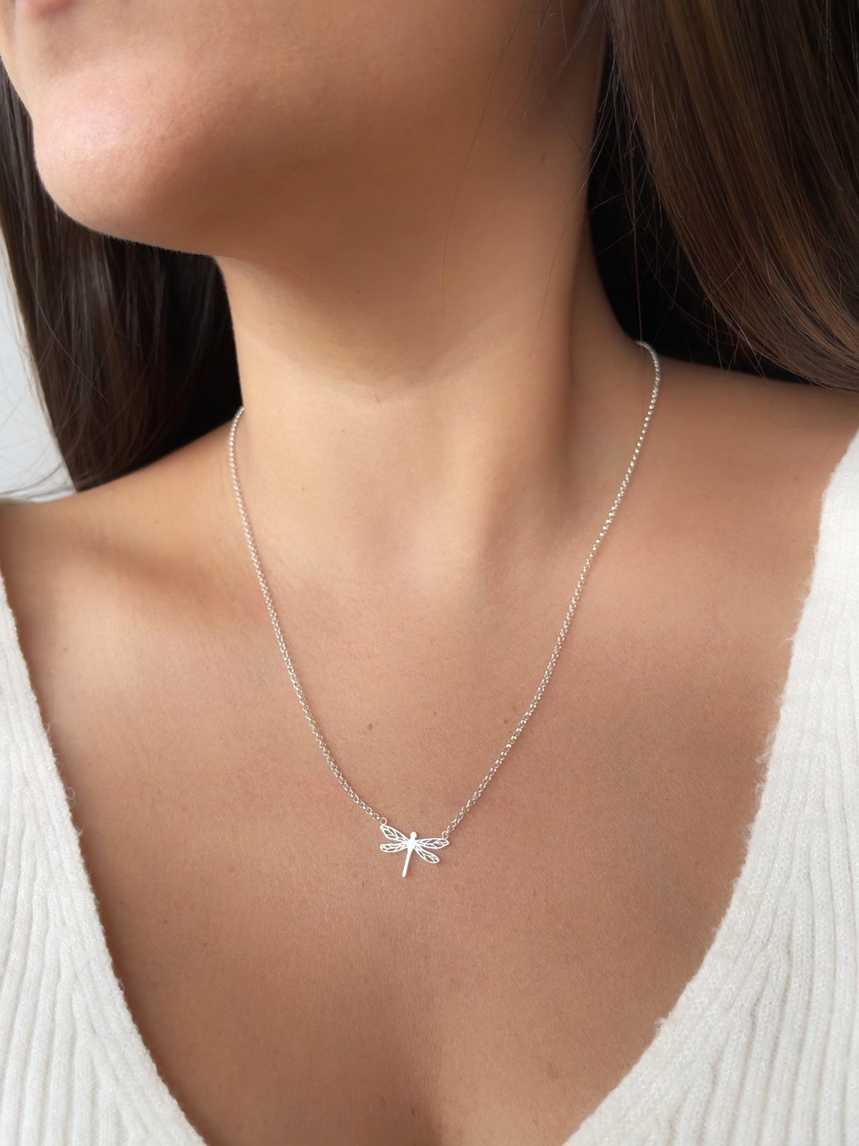 Collar Libélula Silver