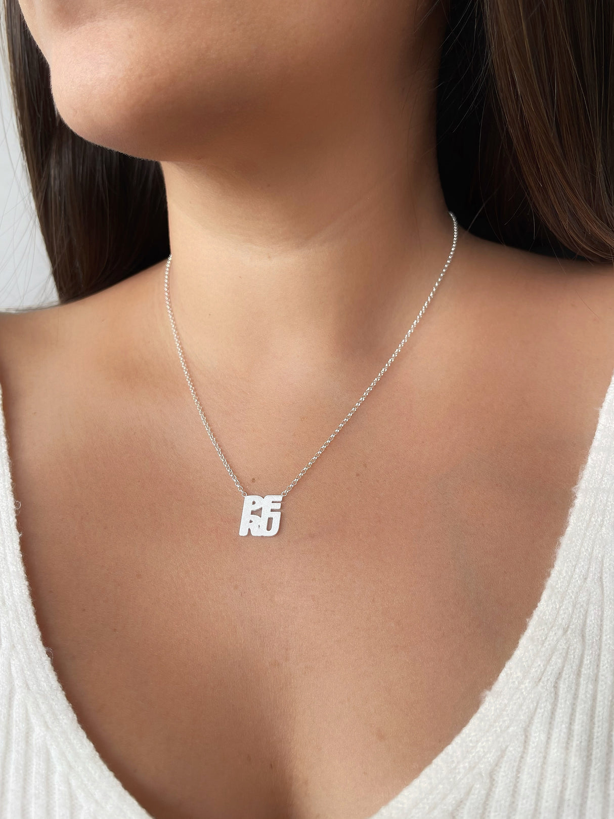 Collar Perú2 Silver