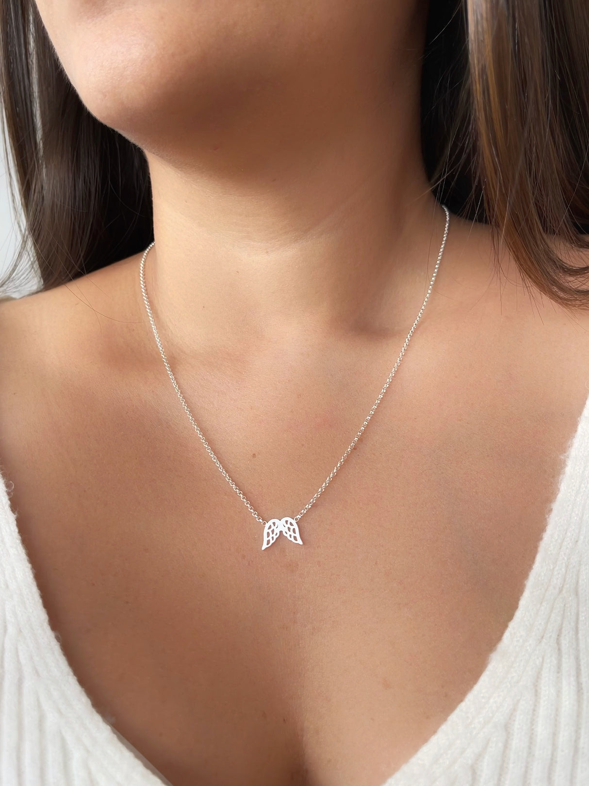 Collar Alitas Silver