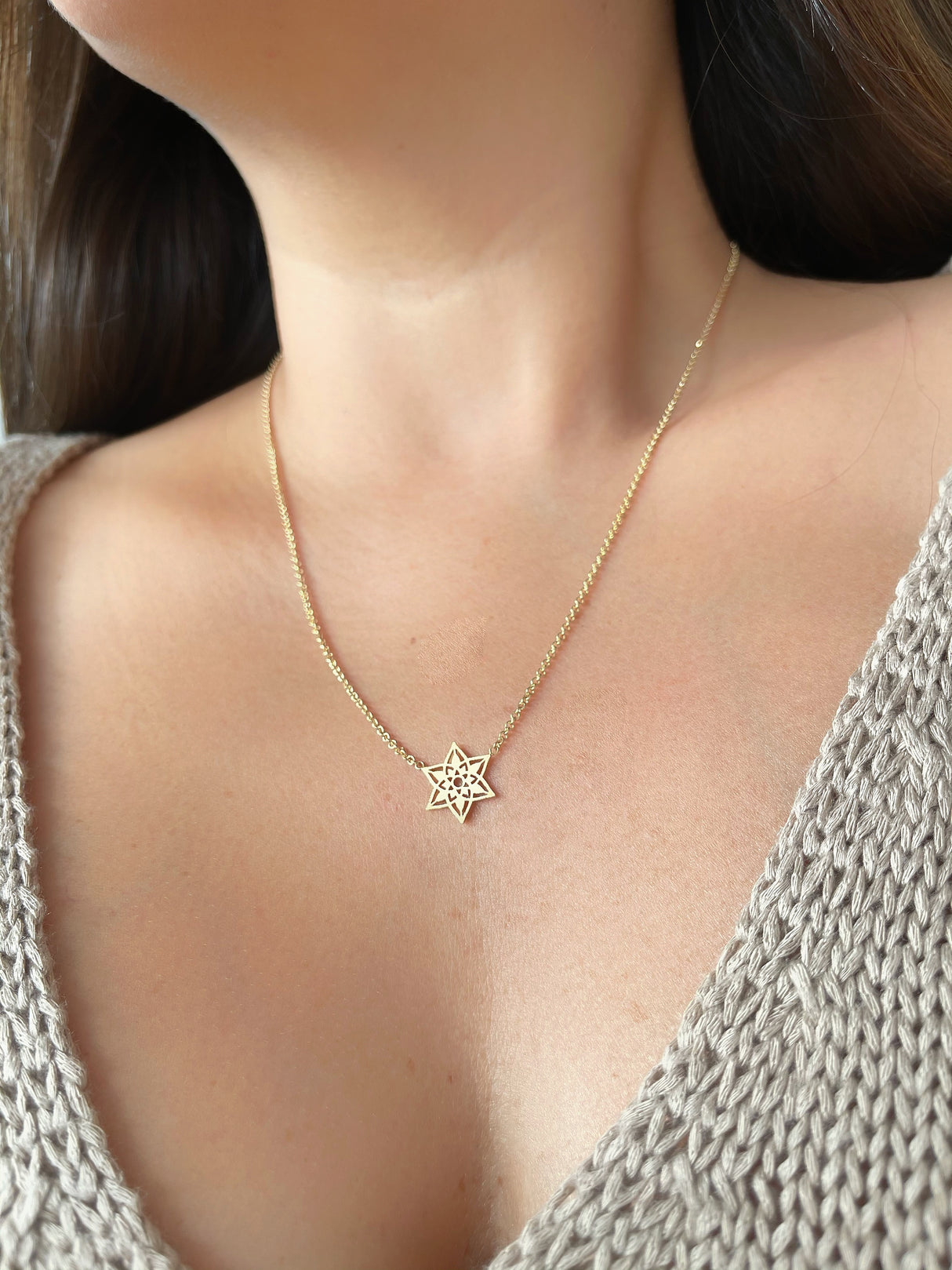 Collar Mandala4 Gold