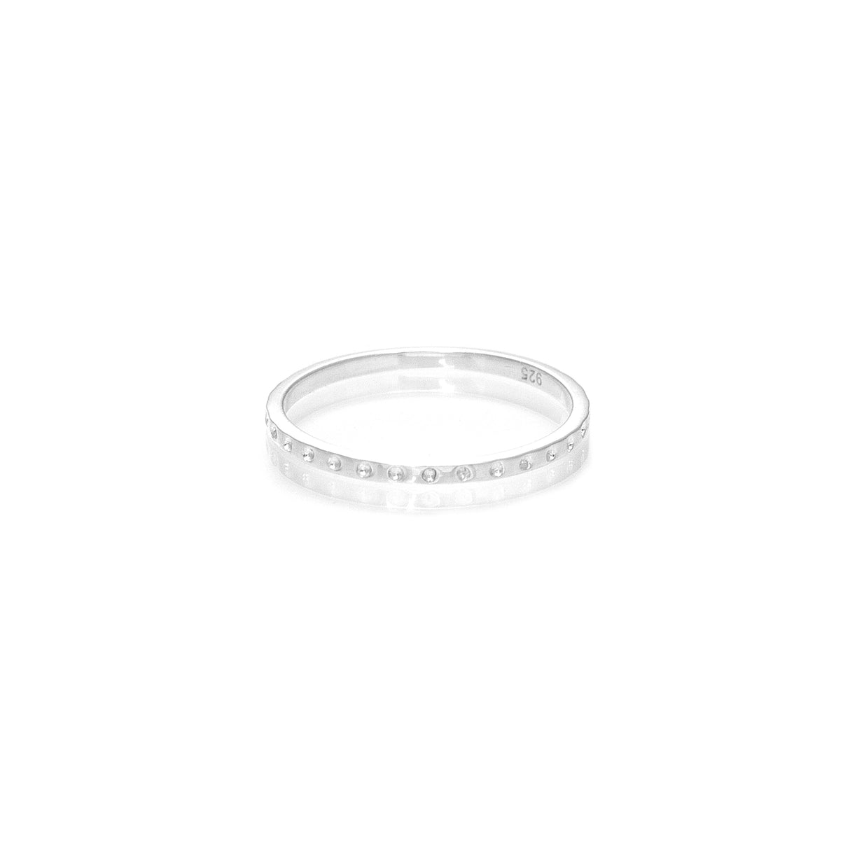Anillo Puntos Silver