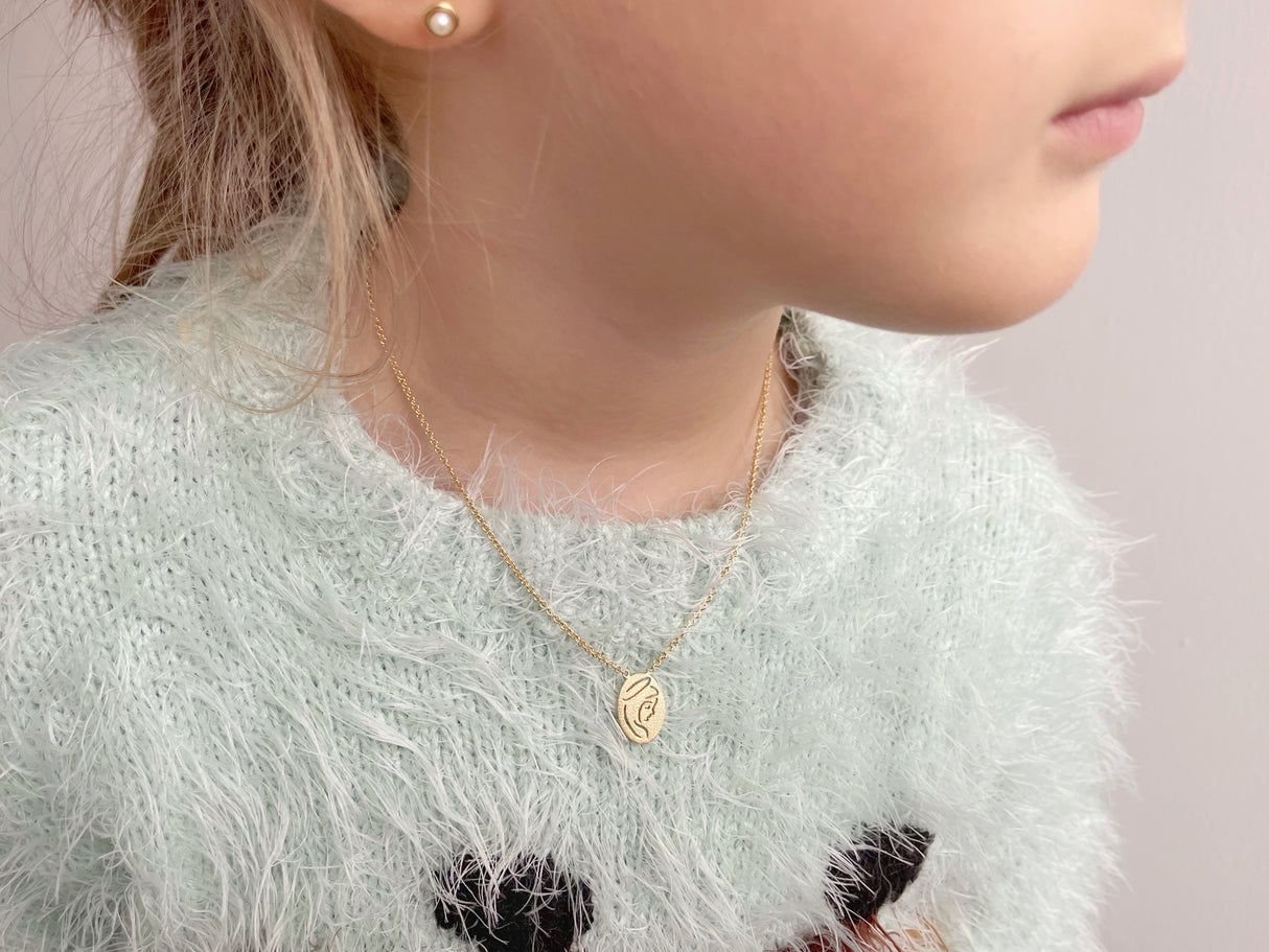 Collar Kids Virgen Gold