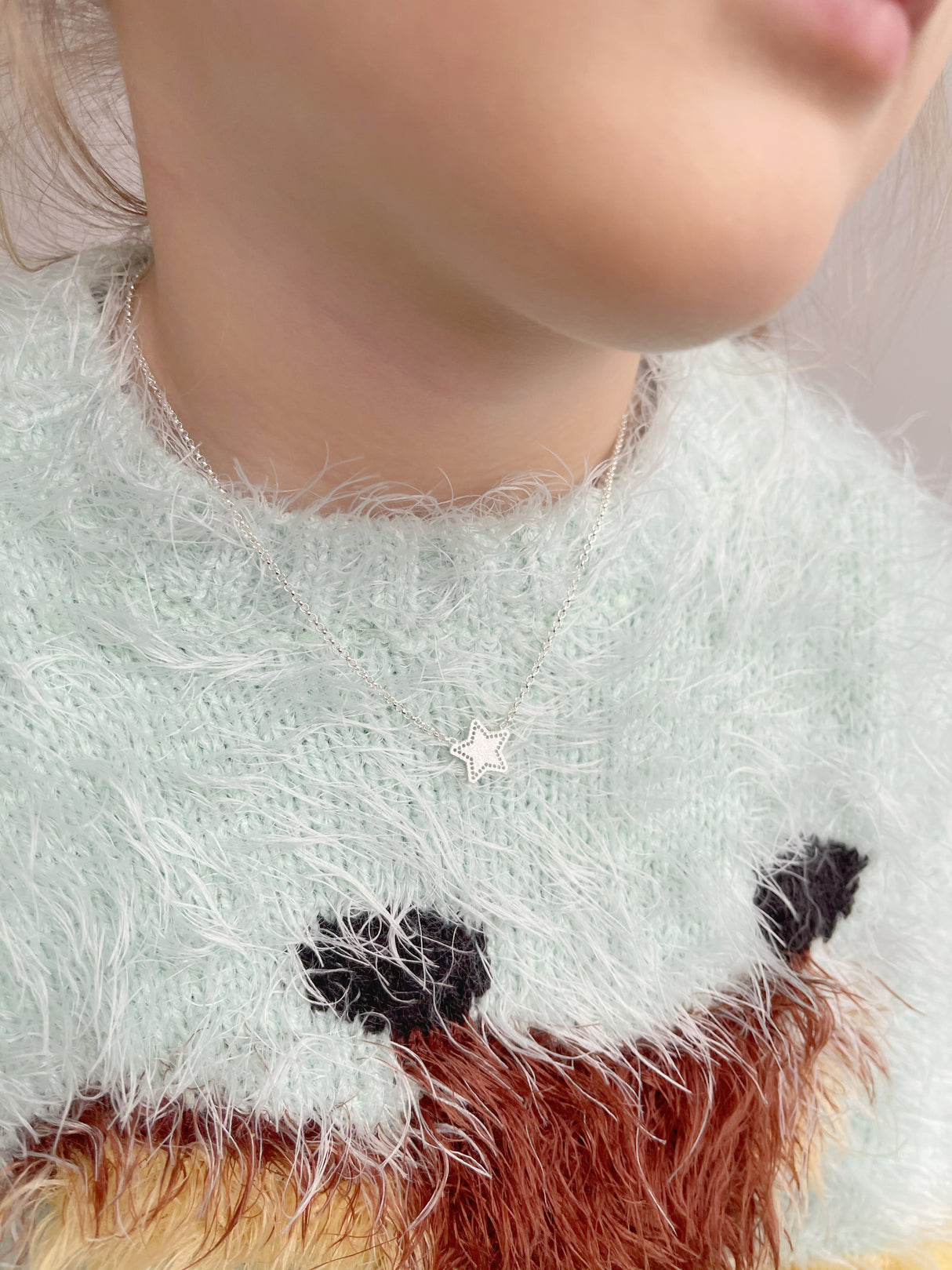 Collar Kids Estrellada Silver