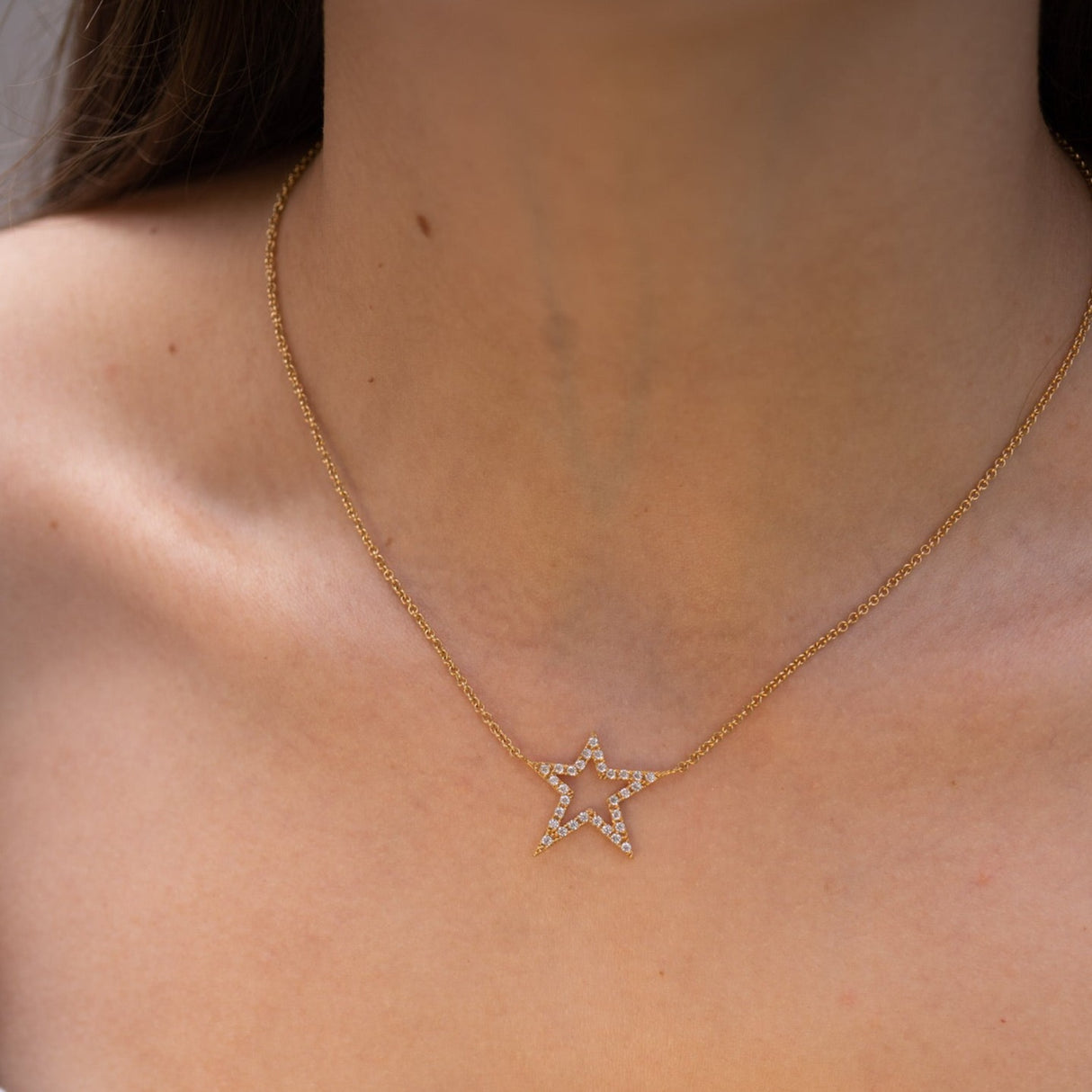 Collar Cz Stardust Xl Gold