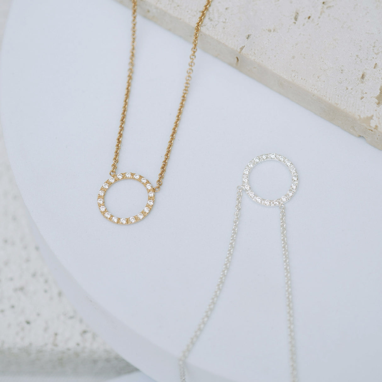 Collar CZ Atenea Gold