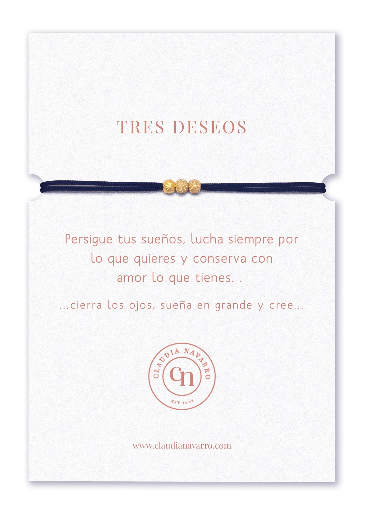 Pulsera Hilo Bolis - Gold