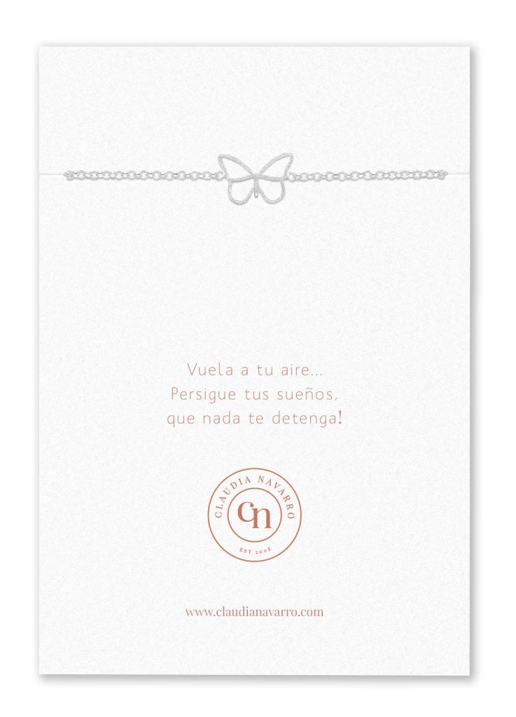 Pulsera Kids Mariposa2 Silver