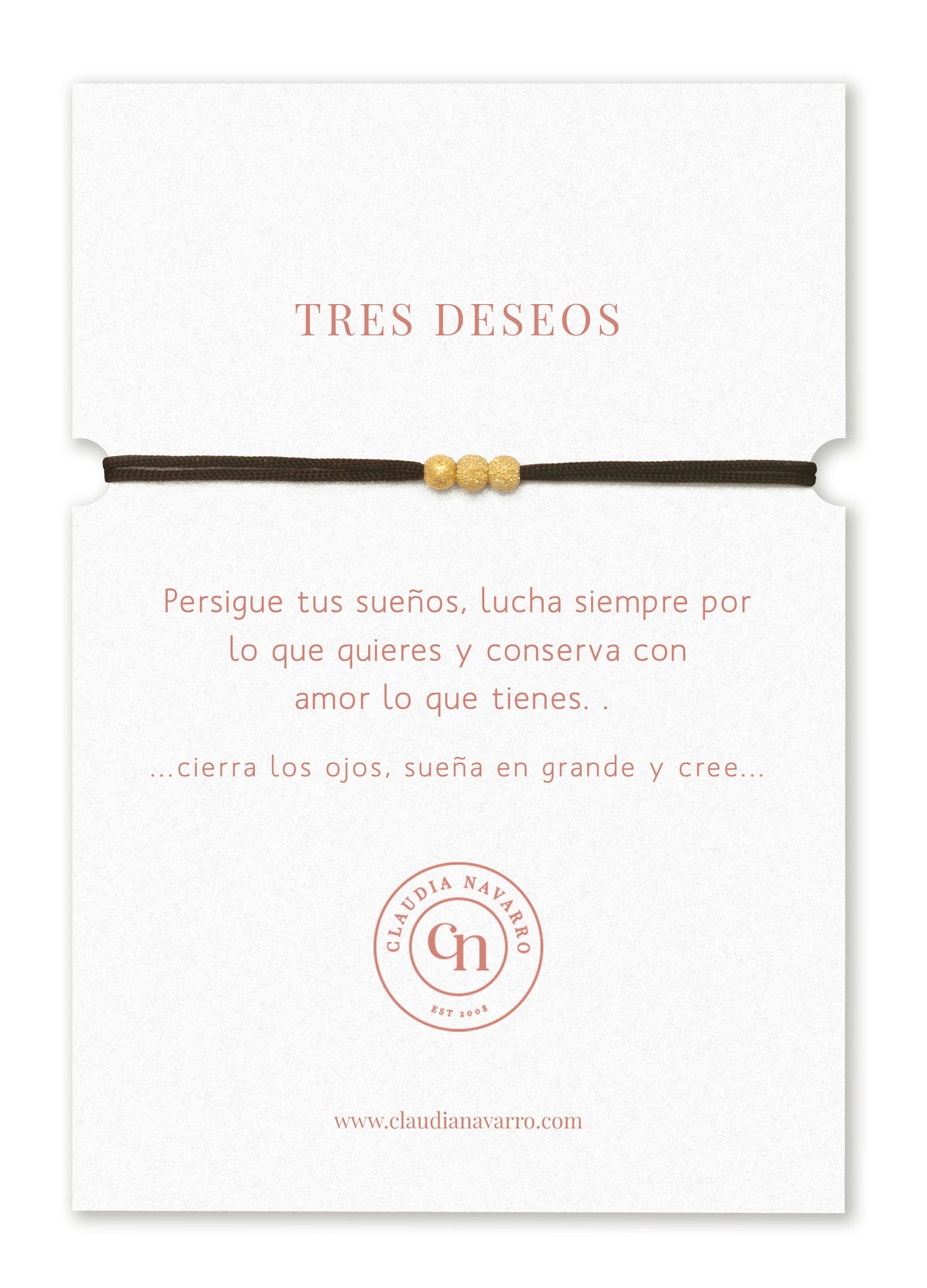 Pulsera Hilo Bolis - Gold