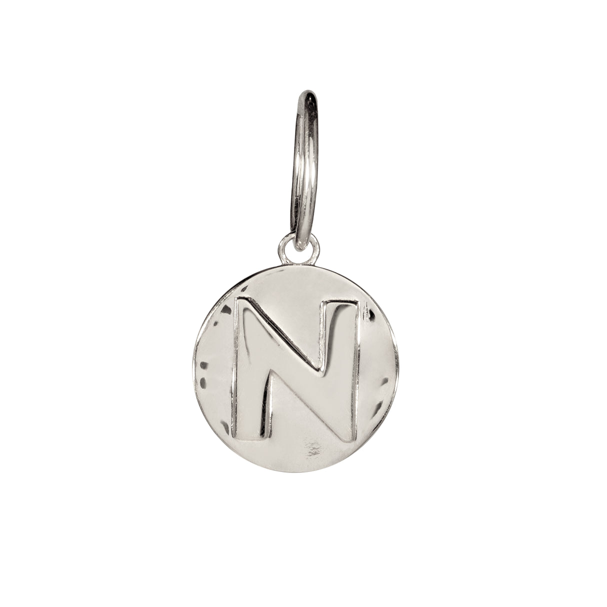 Charm Monogram Silver