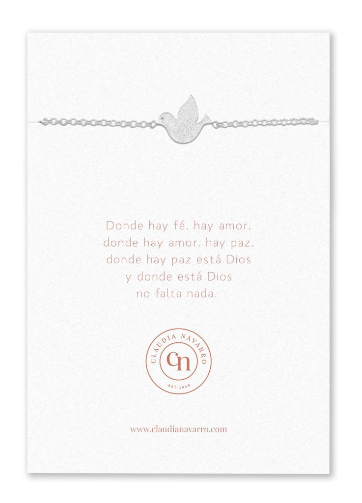 Pulsera Paloma Silver