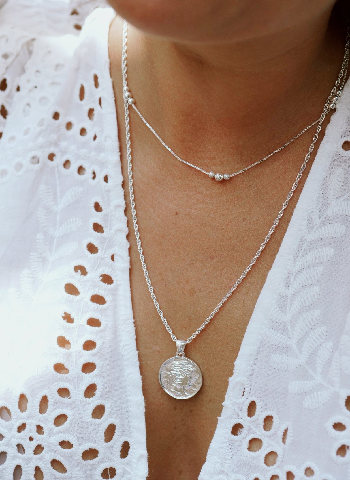 Gargantilla Gaia Silver