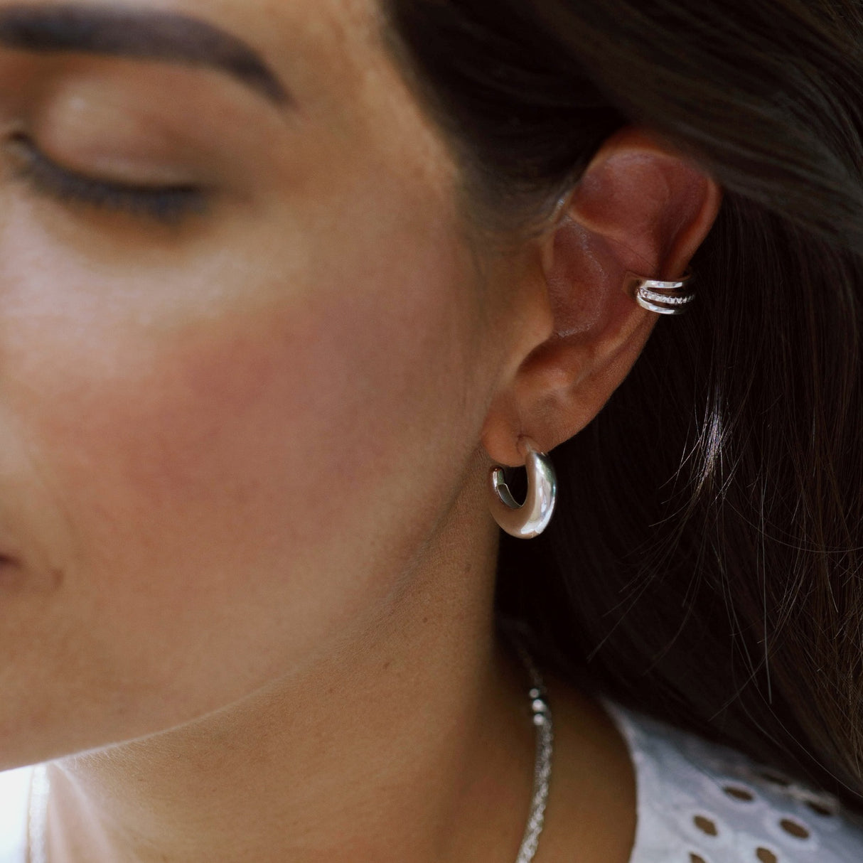 Hoops Vesta Silver