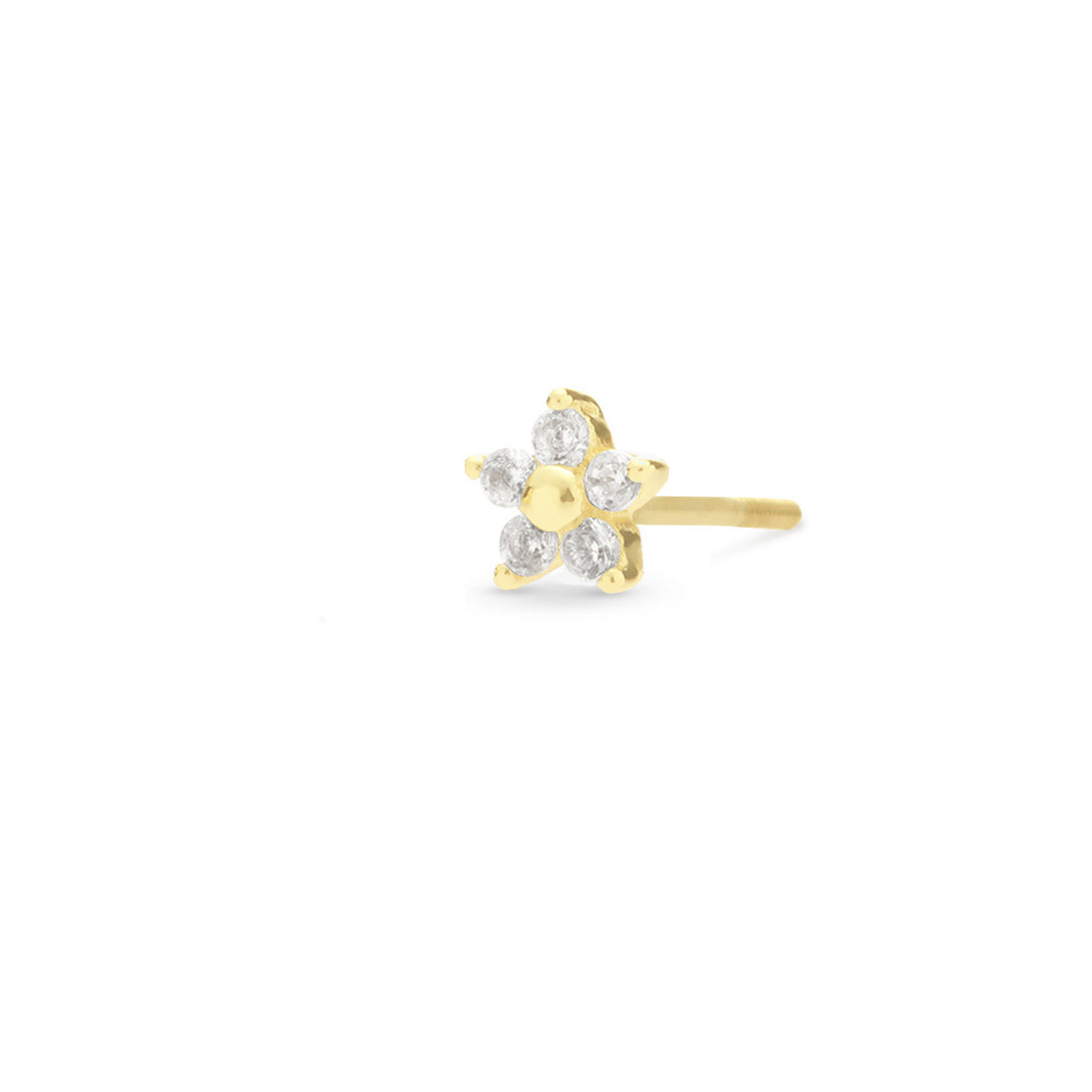 Stud Mini Roseta 18k