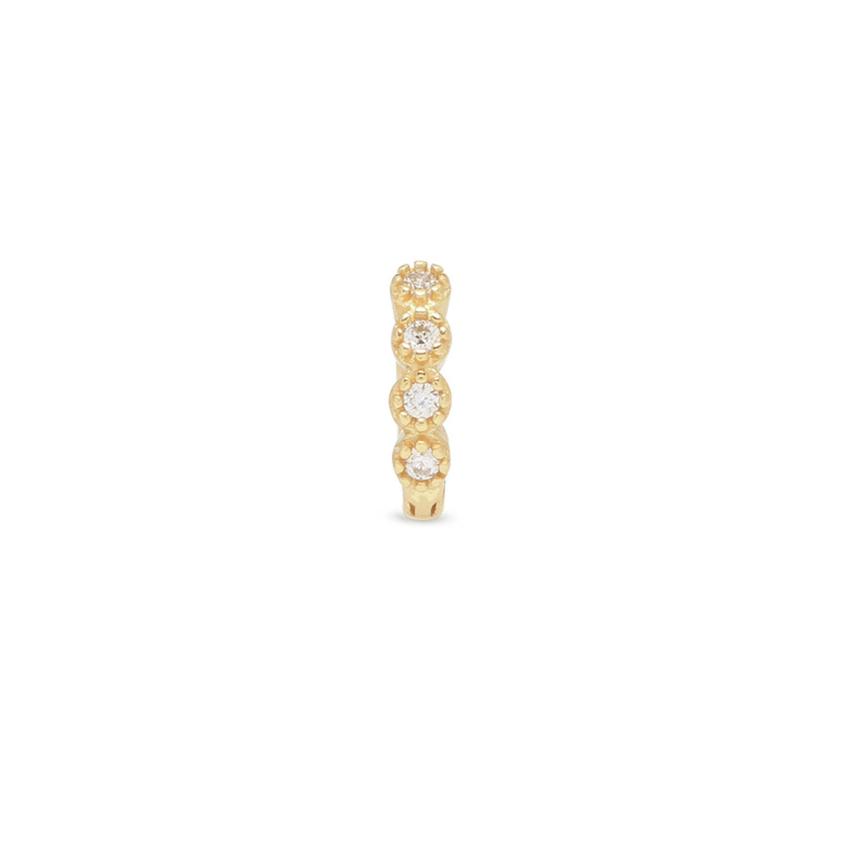 Stud Aro Mini 6mm Gold