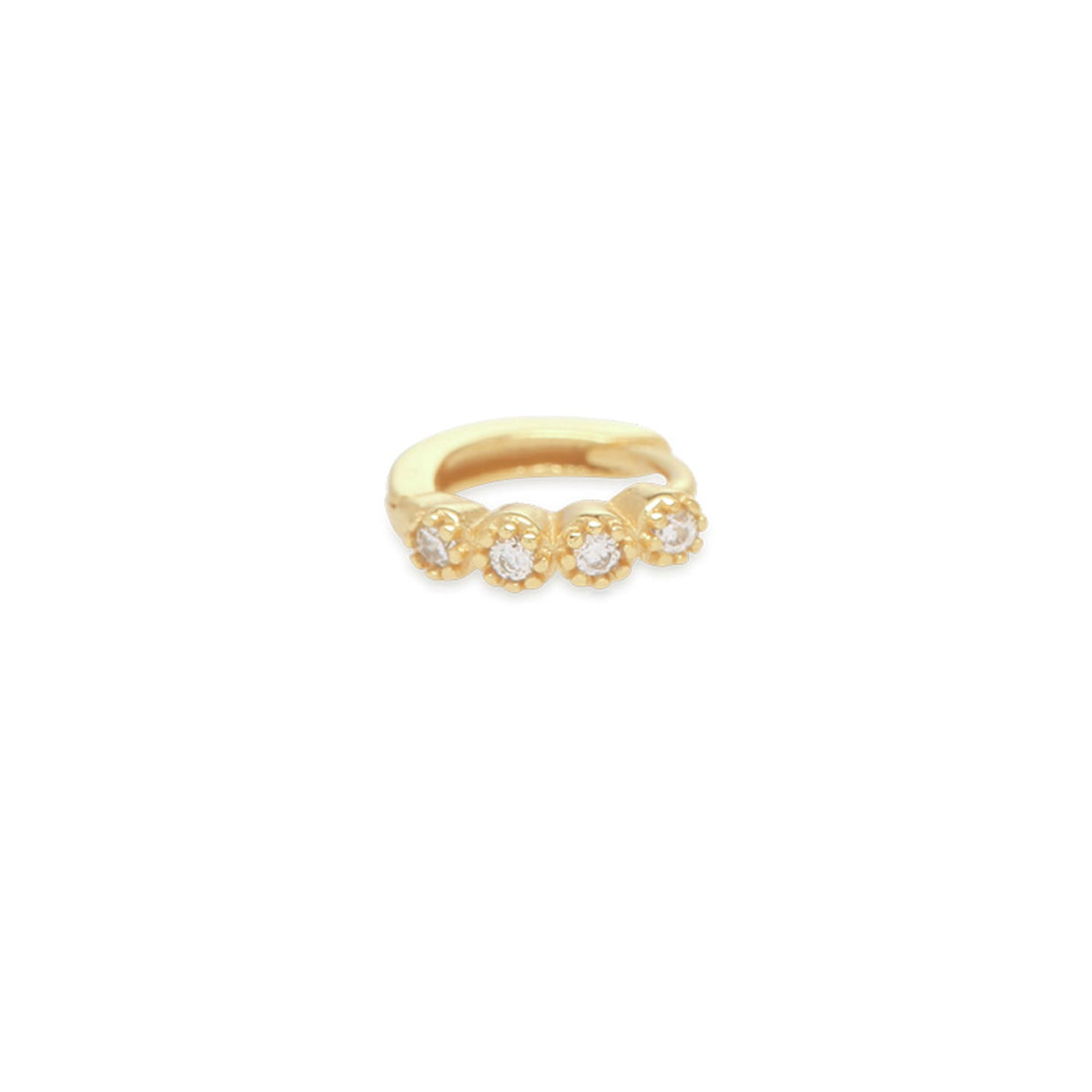 Stud Aro Mini 6mm Gold