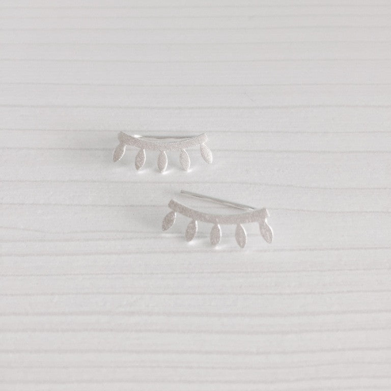 Ear Climber Tiara Silver