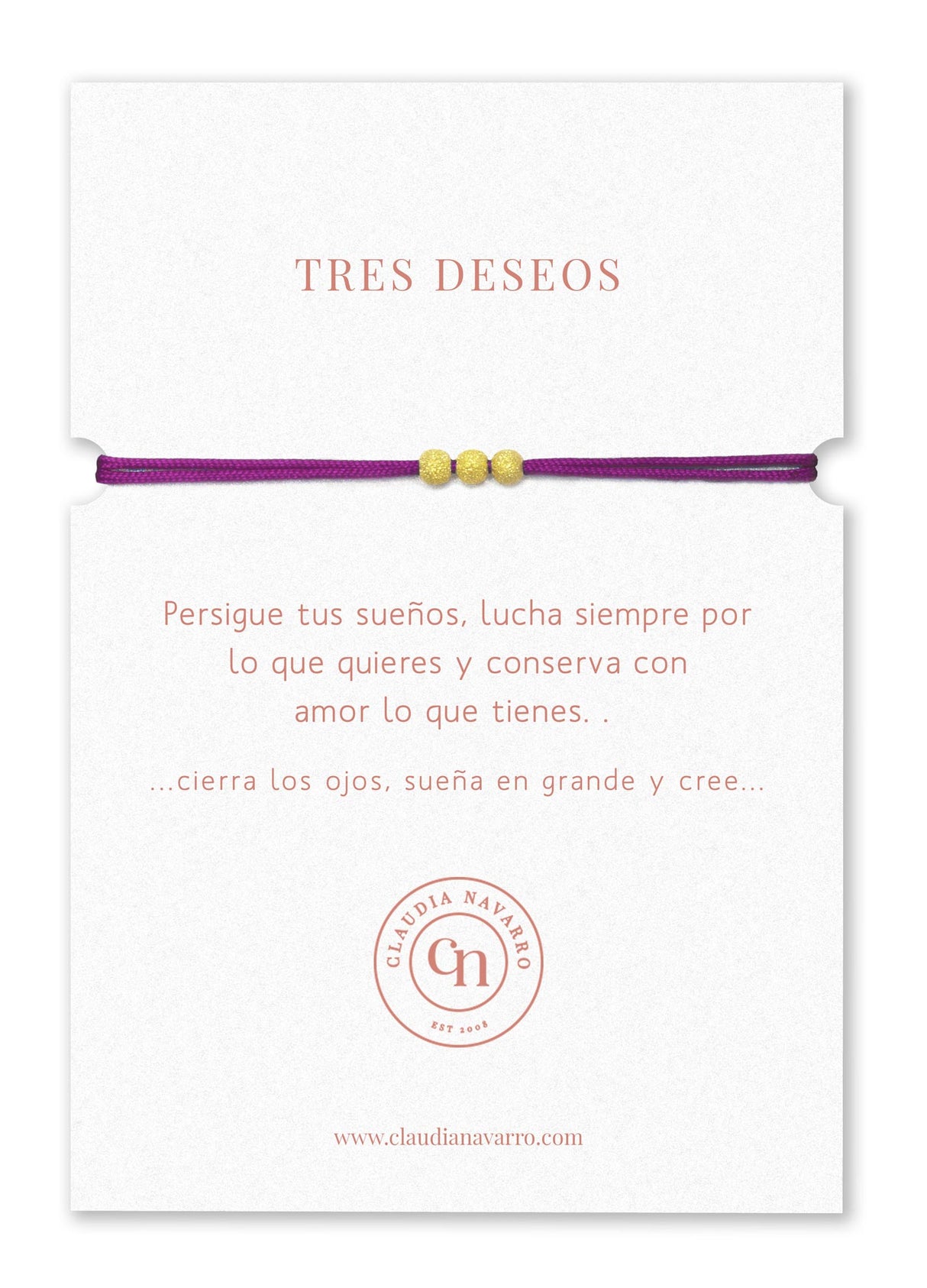 Pulsera Hilo Bolis - Gold