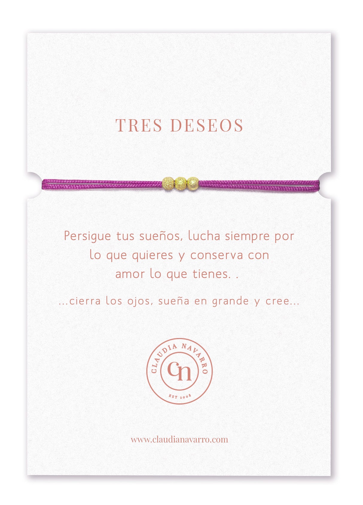 Pulsera Hilo Bolis - Gold