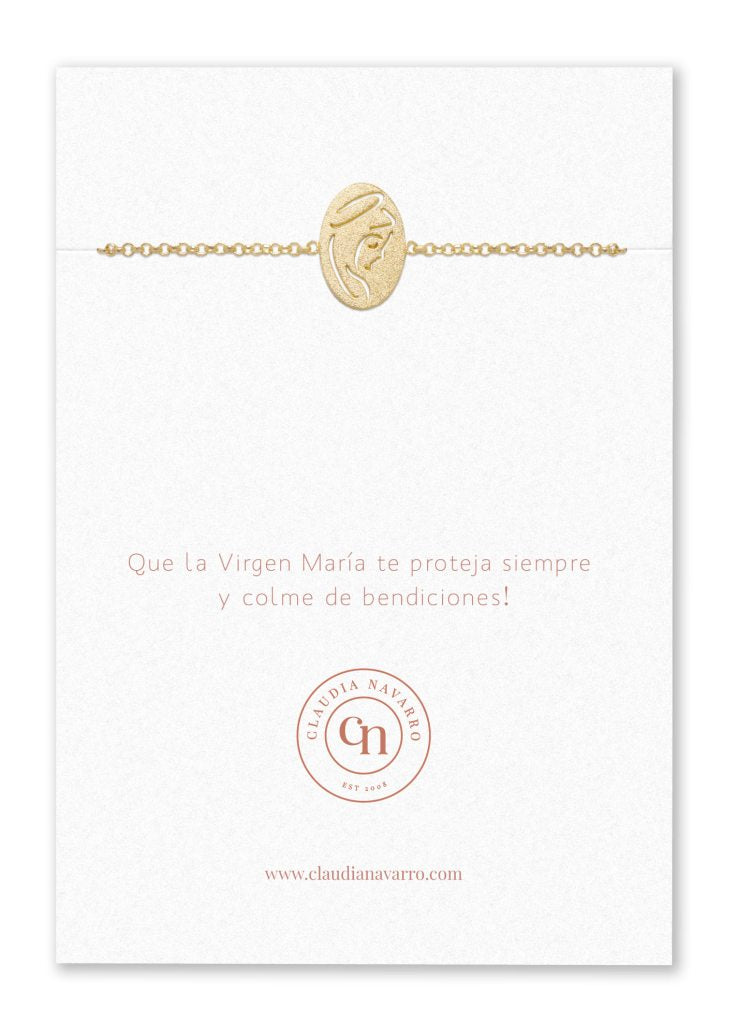 Pulsera Virgen Gold