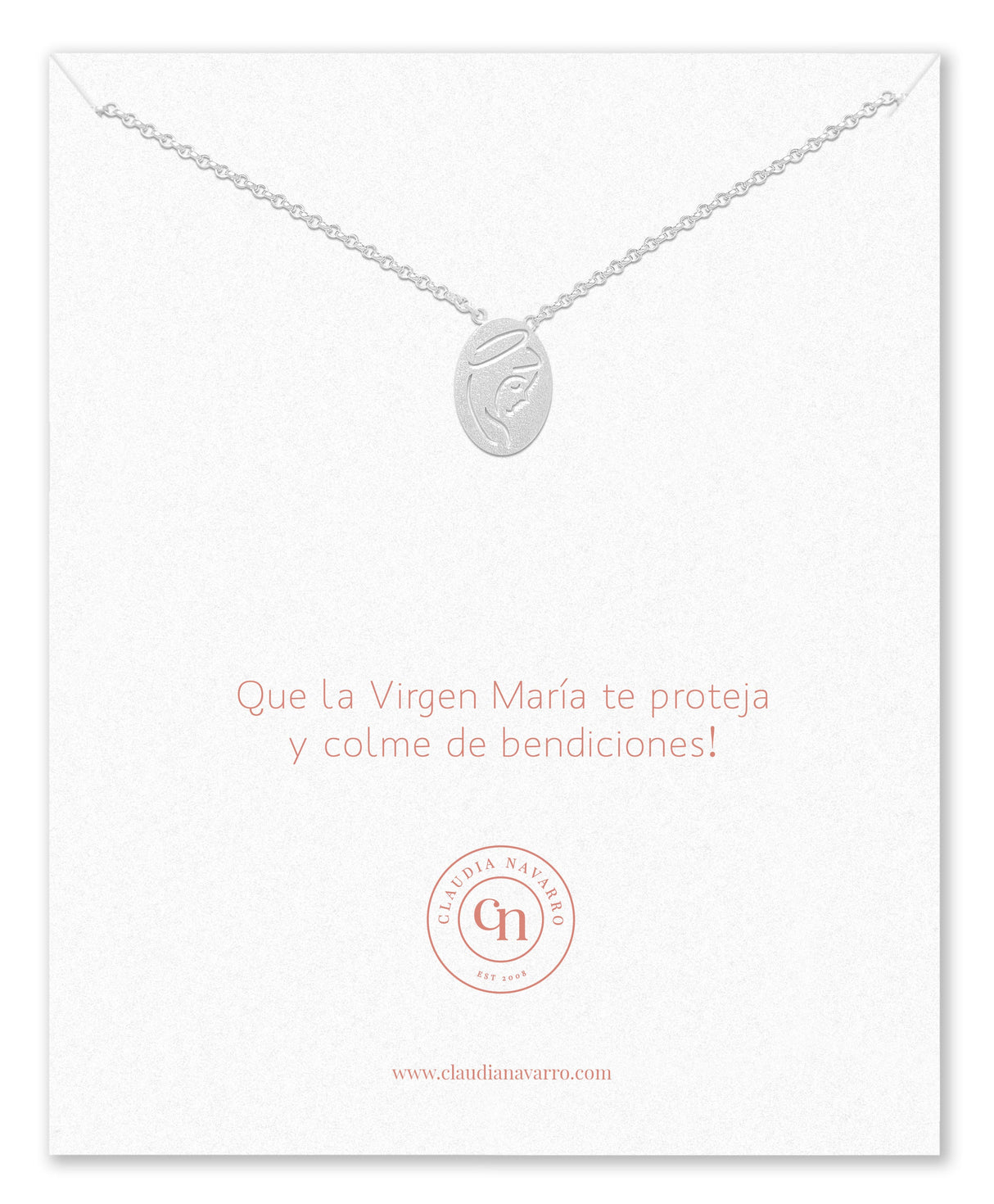 Collar Kids Virgen Silver