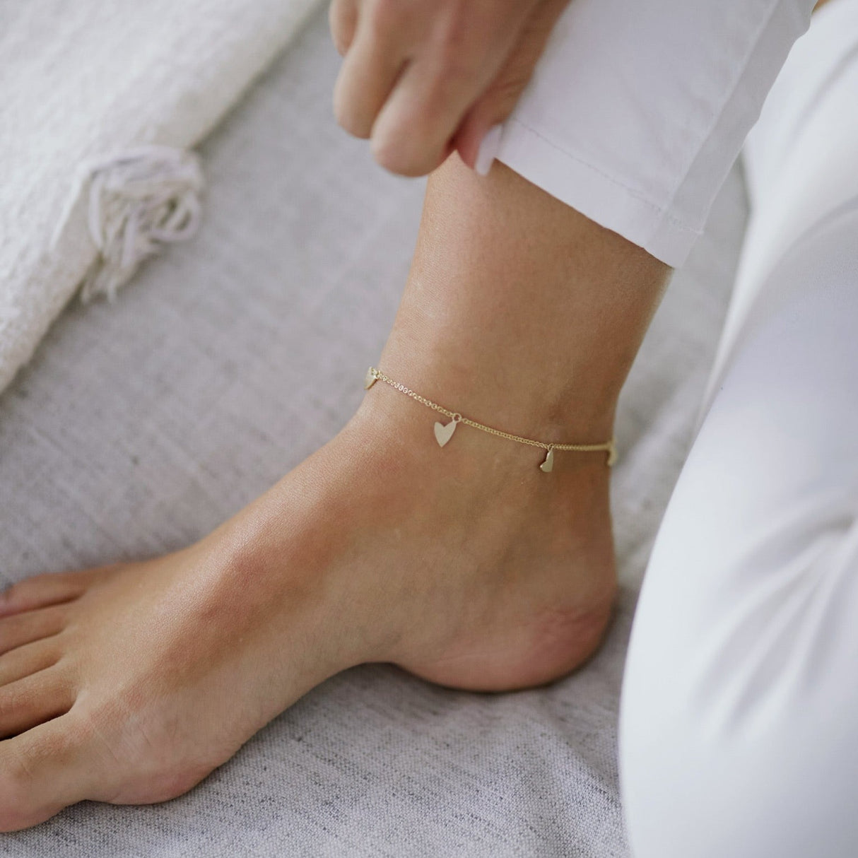 Tobillera Amour gold