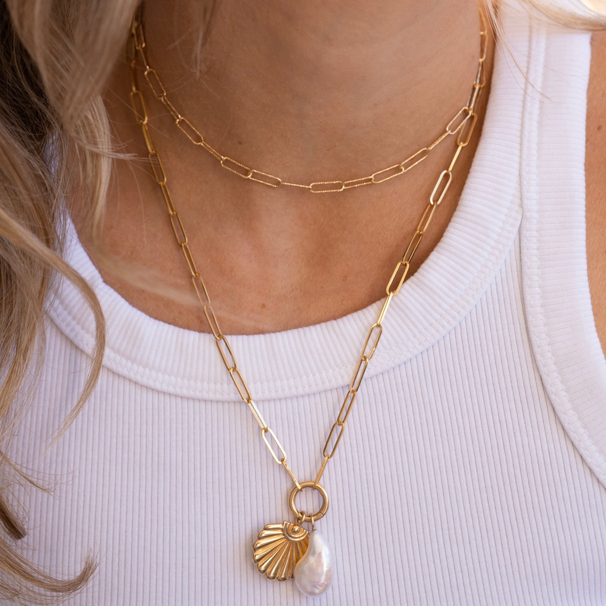 Charm Pearl Gold