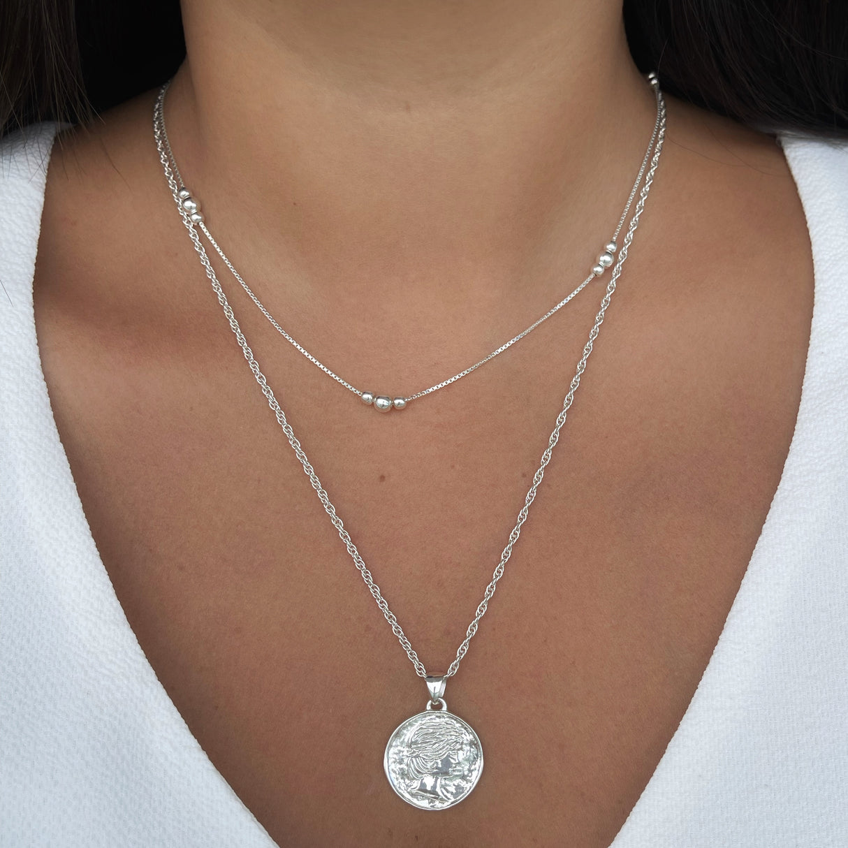 Gargantilla Gaia Silver