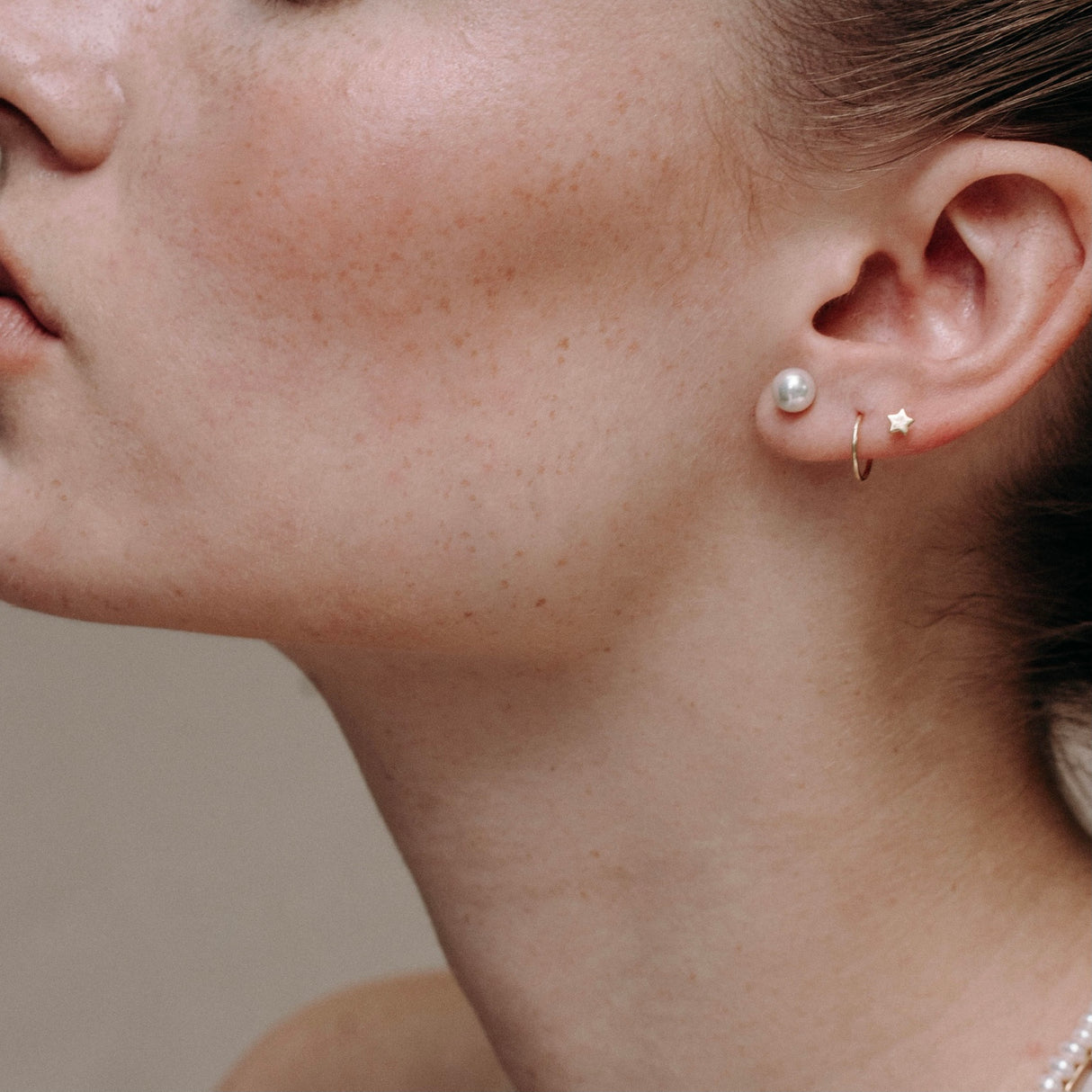 Stud Mini Aro 18K