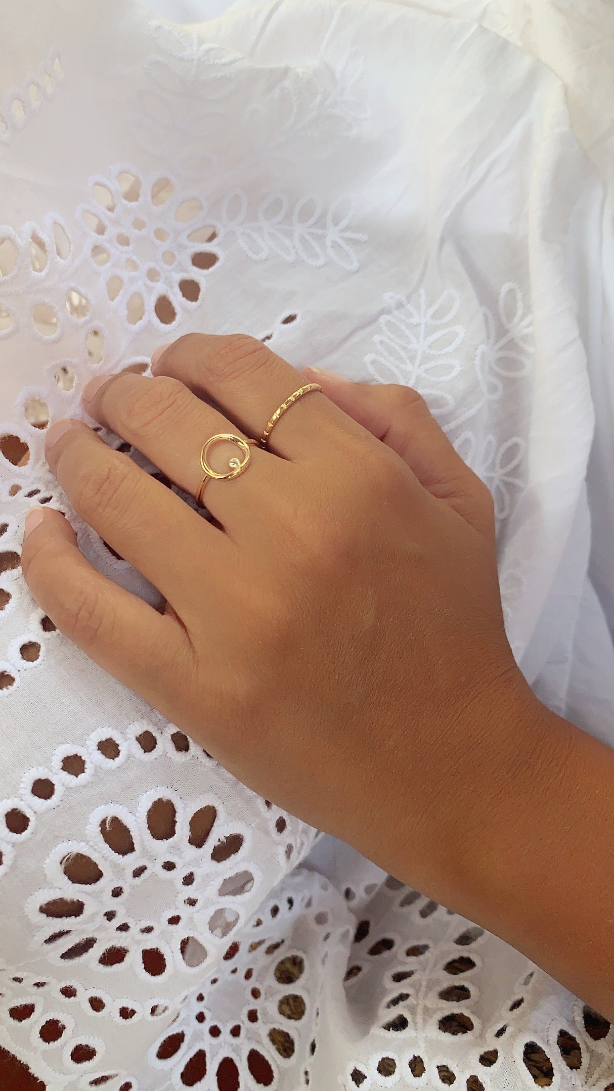 ANILLO KARMA LUZ GOLD