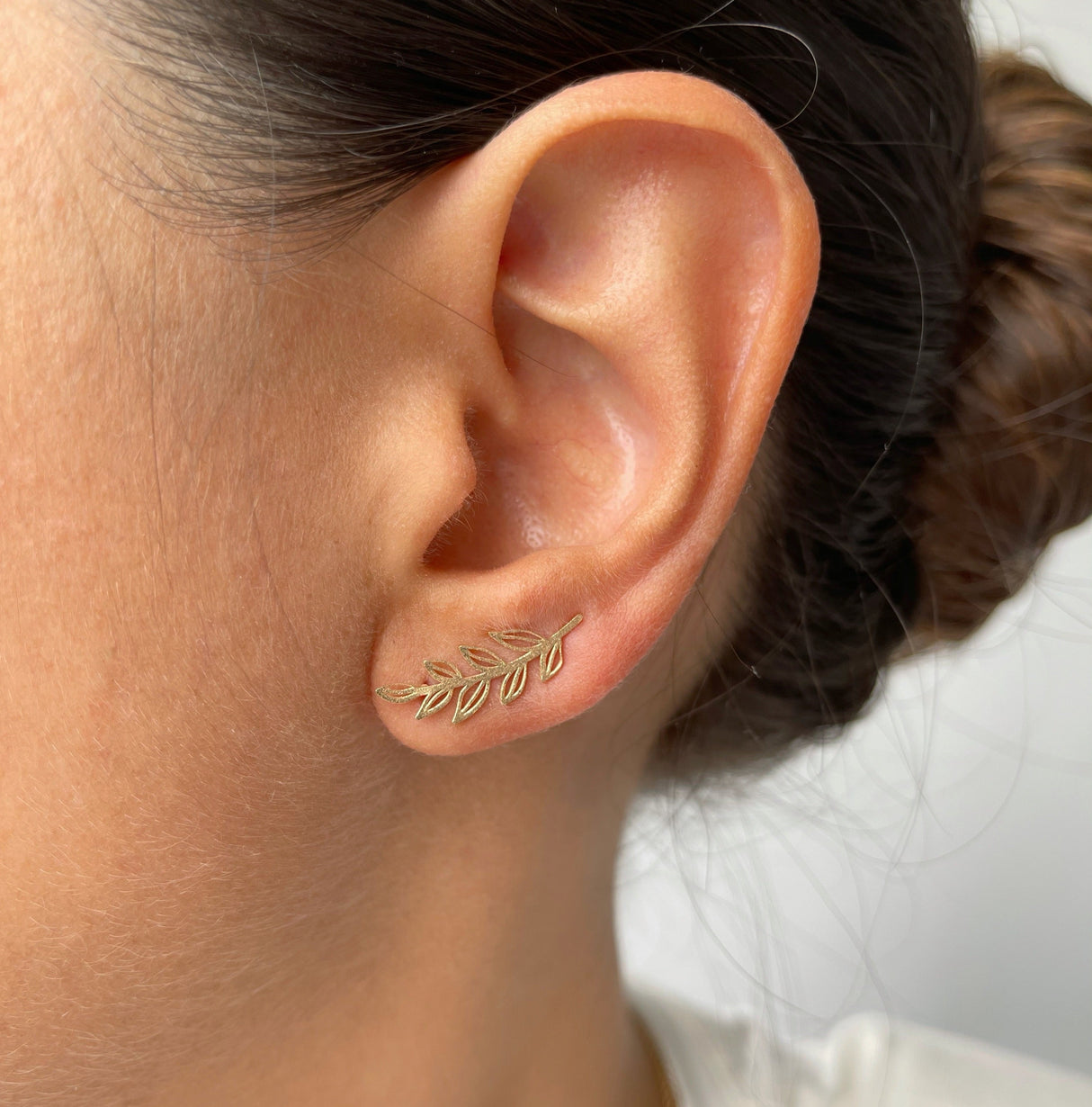 Ear Climber Espiga Gold