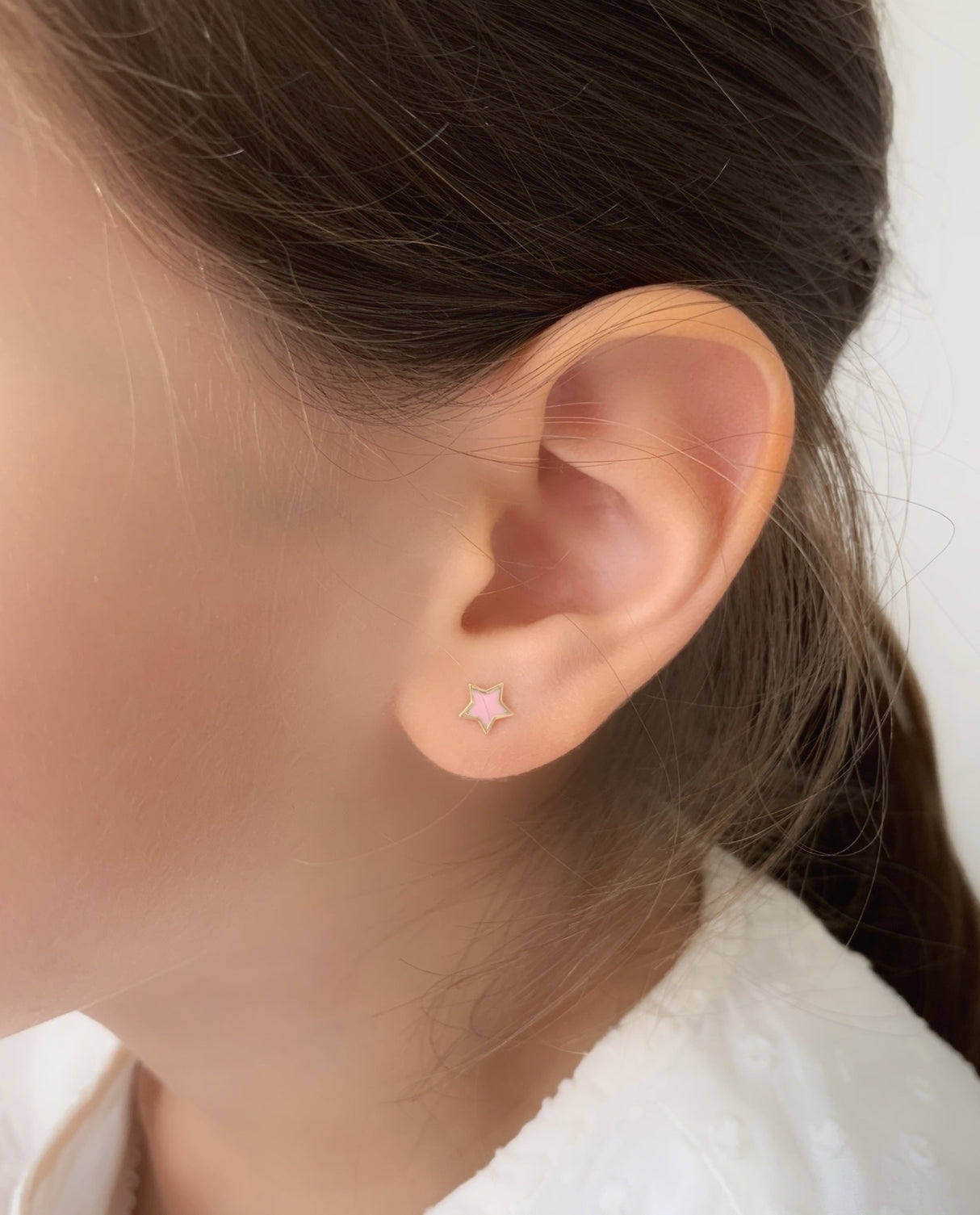 Kids Estrella Esmalte 18k