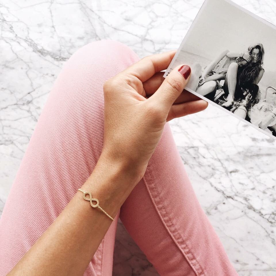 Pulsera Infinito Gold